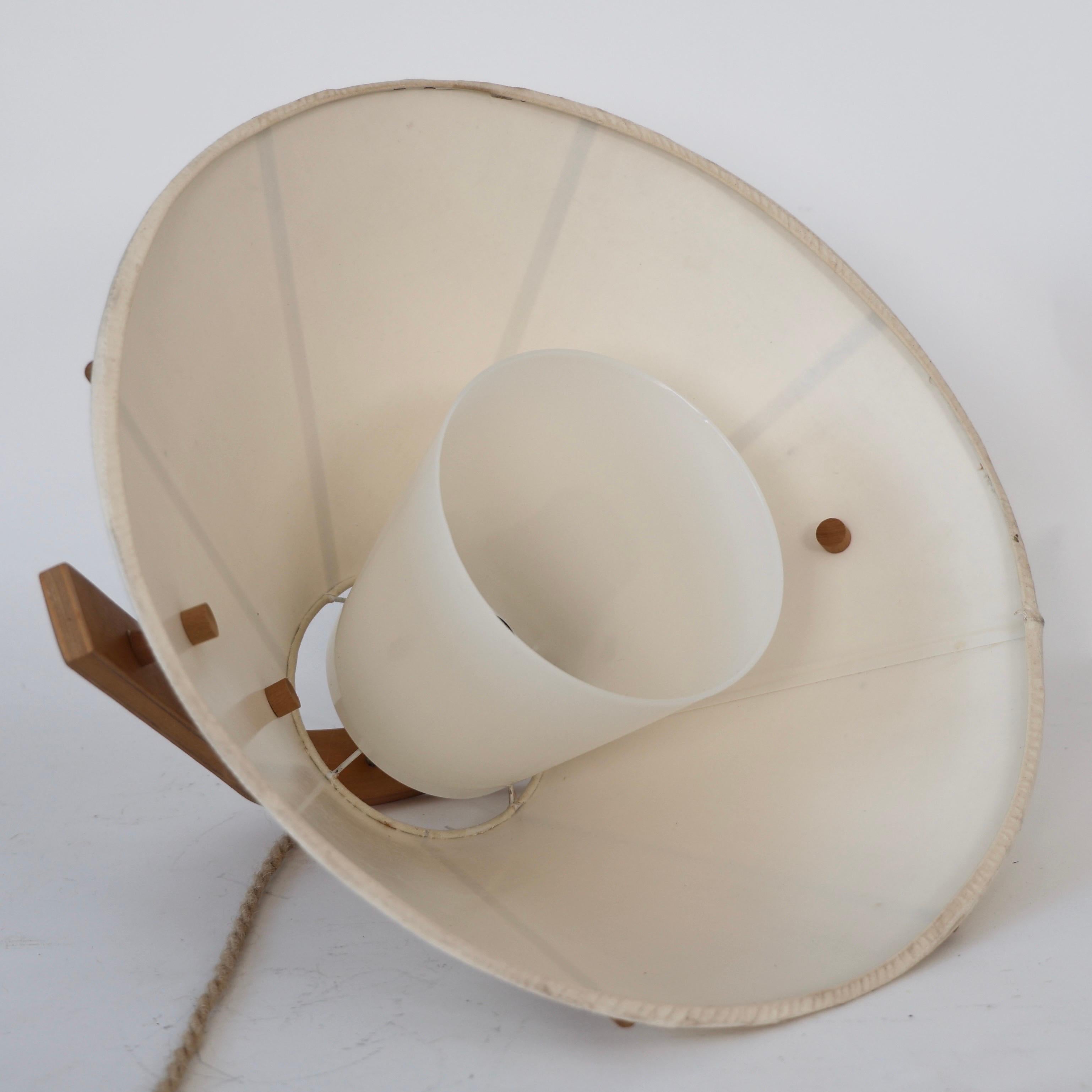 Modernes Set von Pendelleuchten aus Buchenholz von Jan Wickelgren, 1970er Jahre, Schweden im Angebot 4