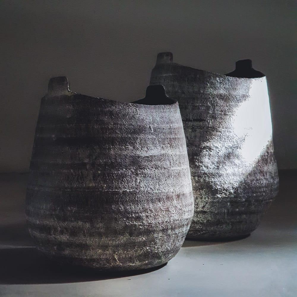 Ensemble de vases sculptés grecs anciens en vente 6