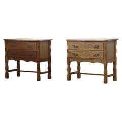 Modernes Nachttischset aus Eiche im Vintage-Stil von Kjærnulf, Dänemark 19