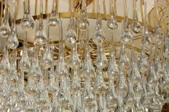 Set moderner Glas-Tropfen-Leuchten, einzeln verkauft.