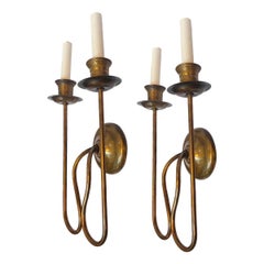 Set of Moderne Style Sconces, Sold per pair