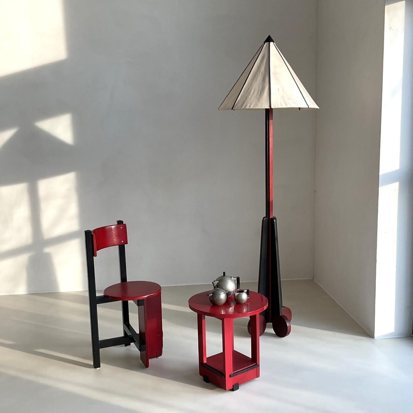 Set modernistischer Stühle „Bastille“ von  Niederländischer Architekt Piet Blom, 1960er Jahre (Postmoderne) im Angebot