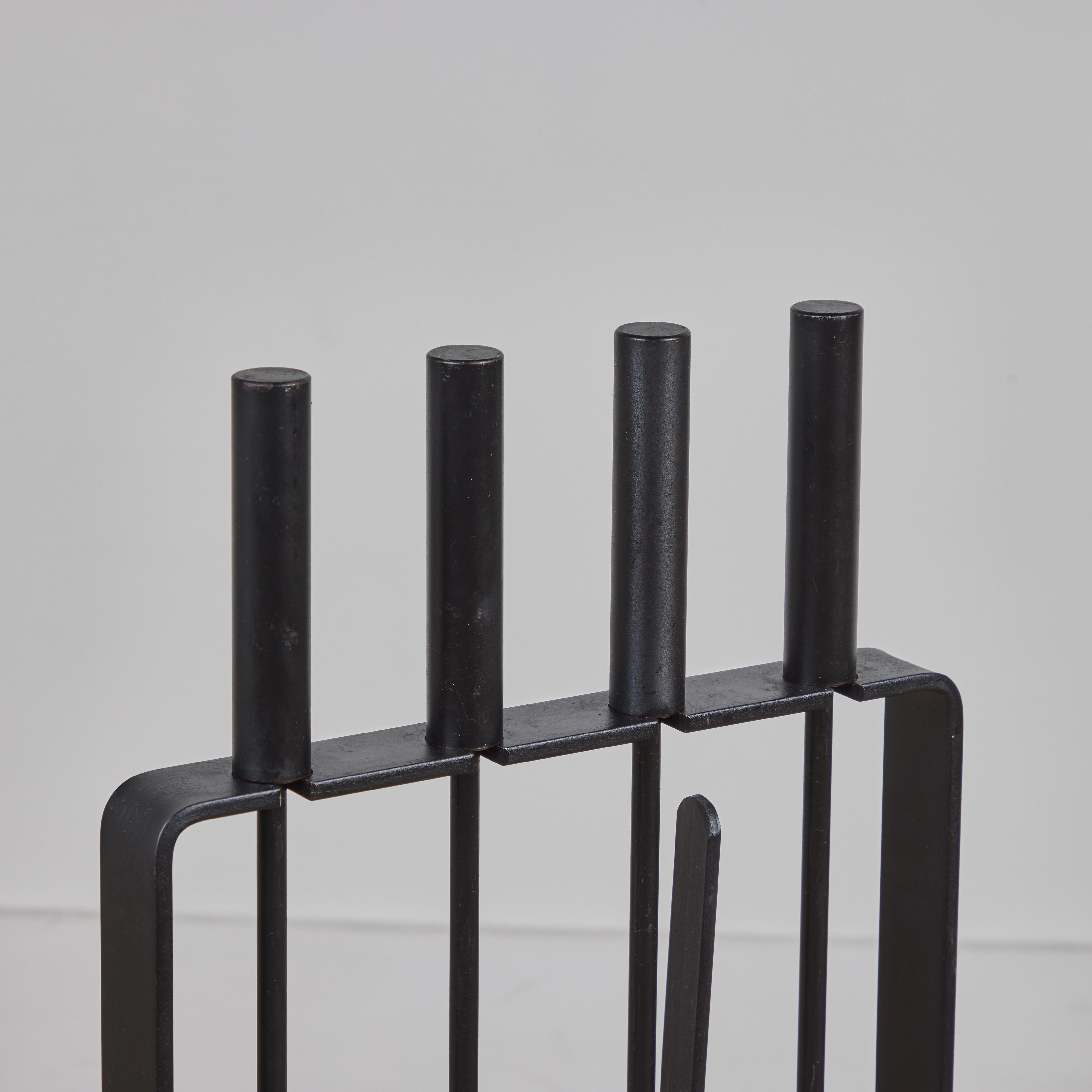 Set of Modernist Fireplace Tools by Pilgrim 4