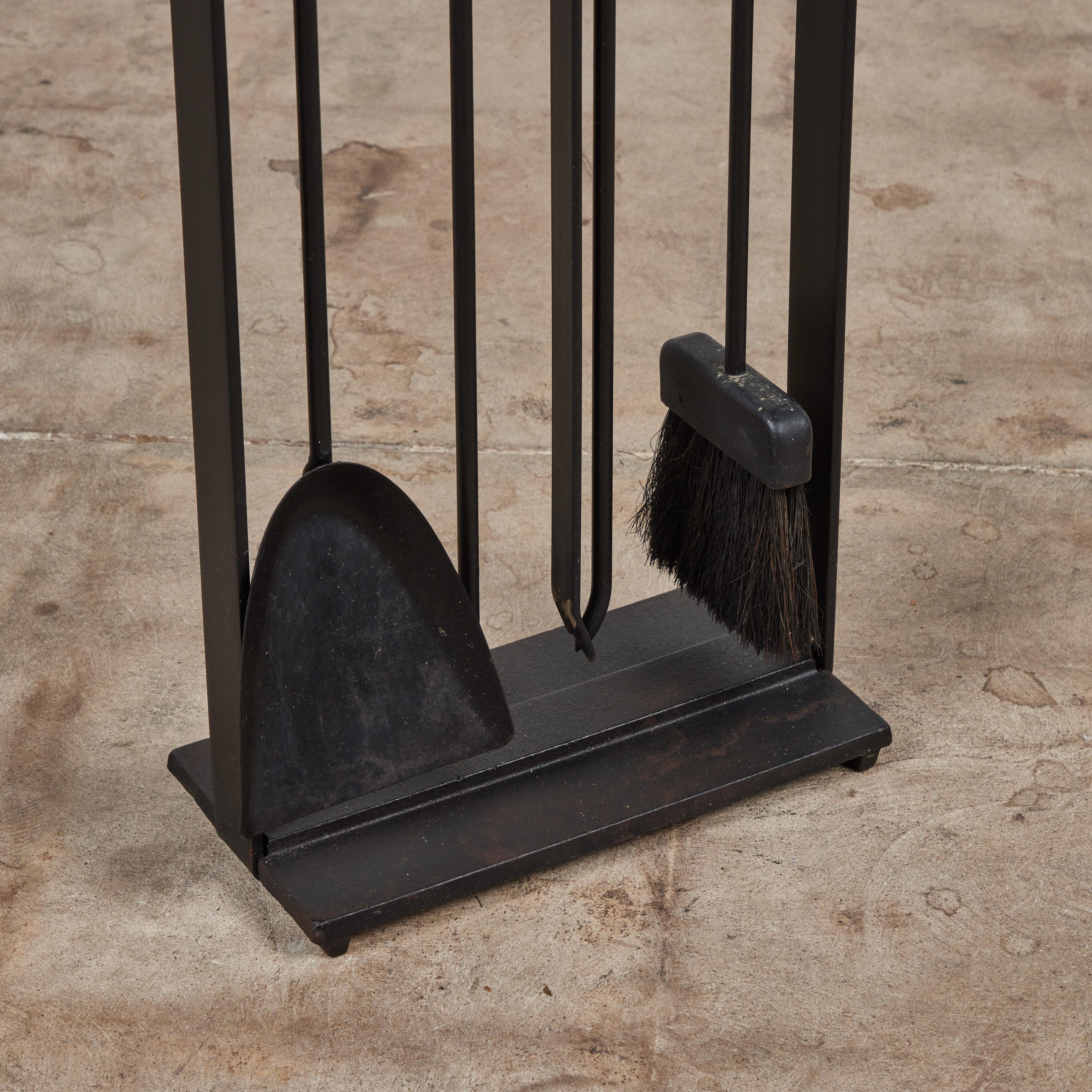 Set of Modernist Fireplace Tools by Pilgrim 5