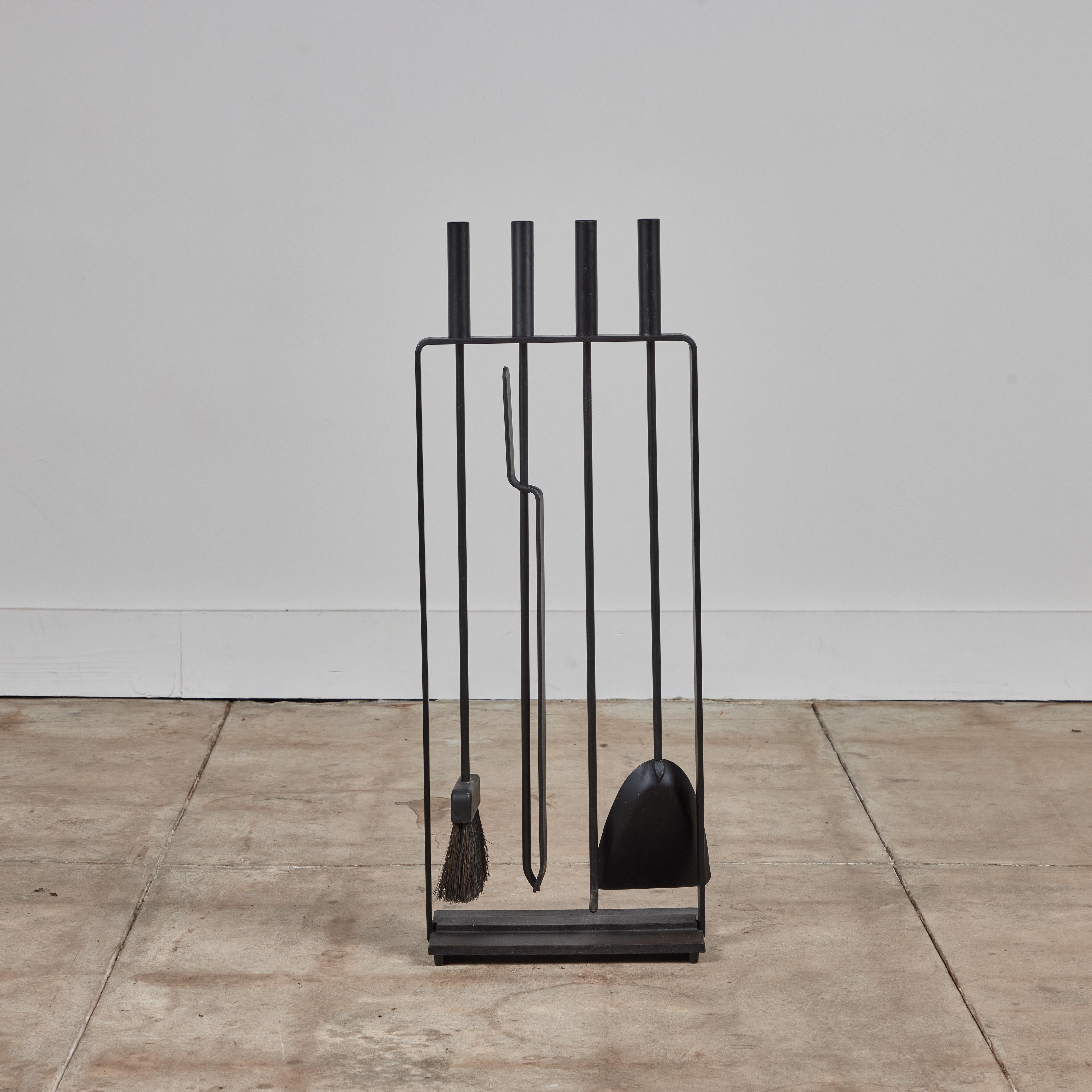 Set of Modernist Fireplace Tools by Pilgrim 2