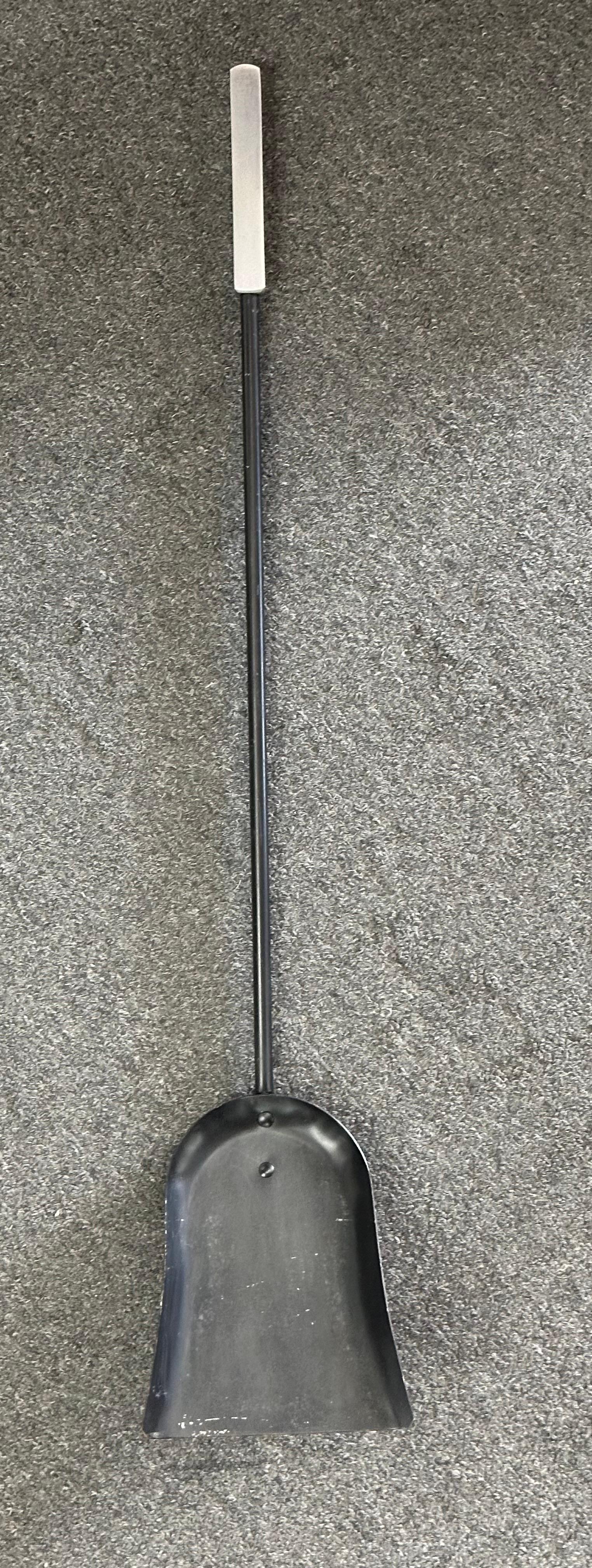 Set of Modernist Fireplace Tools with Steel Handles For Sale 6
