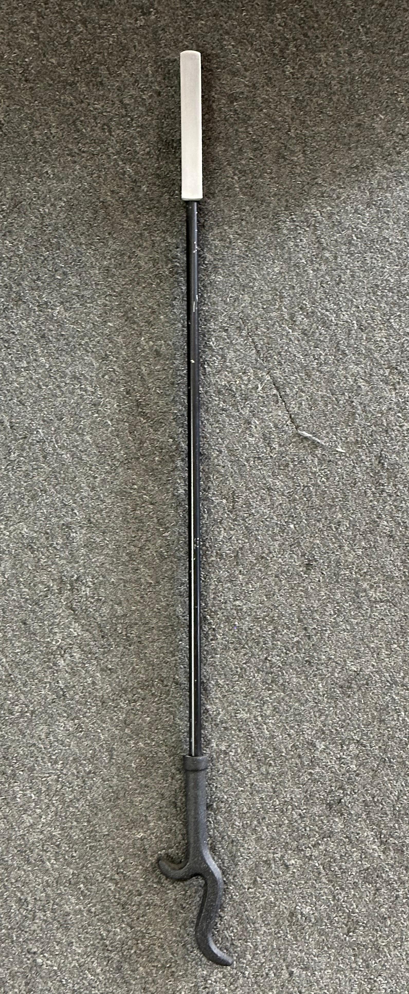 Set of Modernist Fireplace Tools with Steel Handles For Sale 7