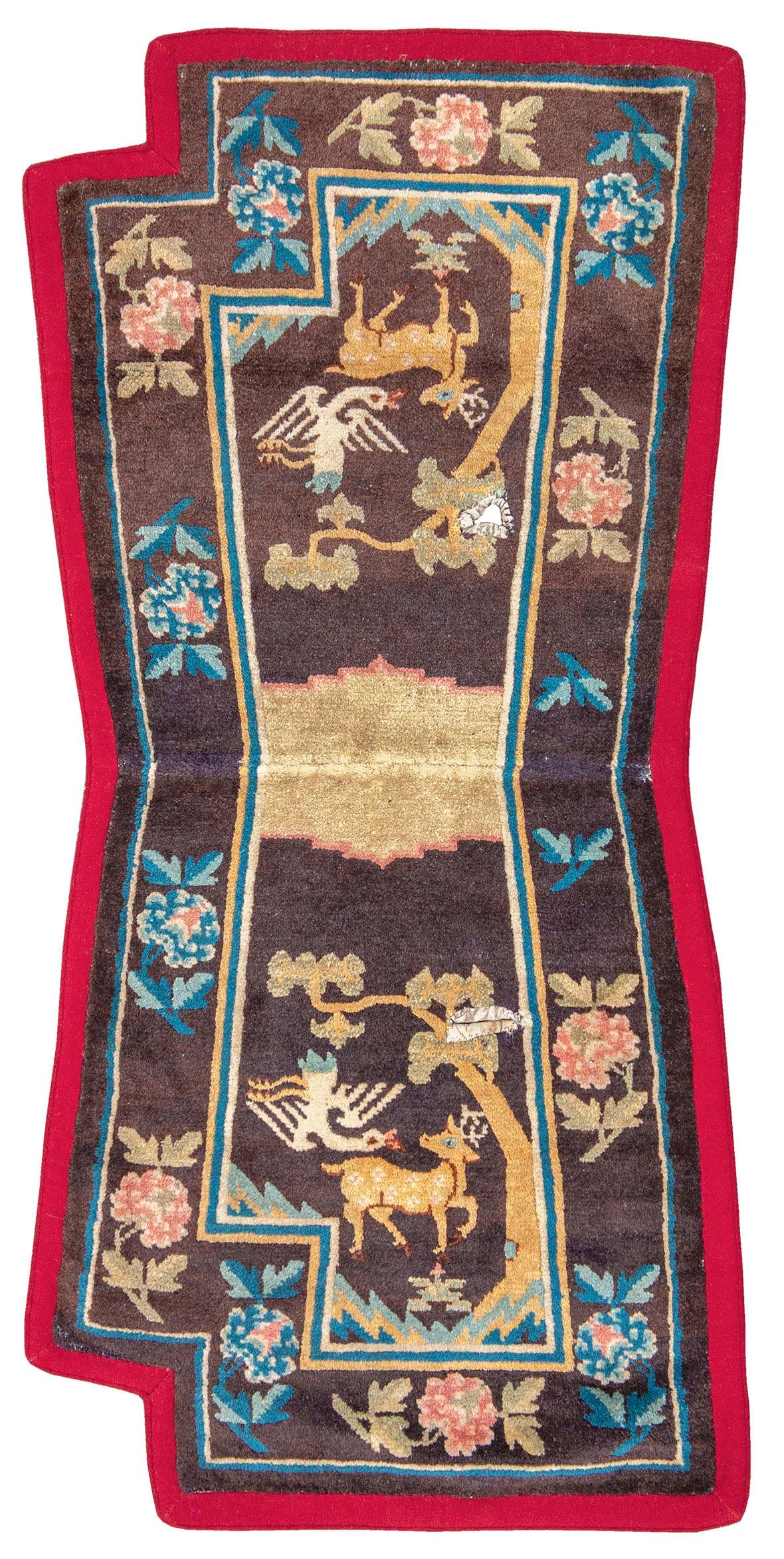 Set of Antique Mongolian Horse Saddle Rugs, Late 19th Century

One rarely sees complete saddle sets from East Asia, or does one see a saddle rug from Mongolia very often either. Obviously rare, the set features the classic palette associated with
