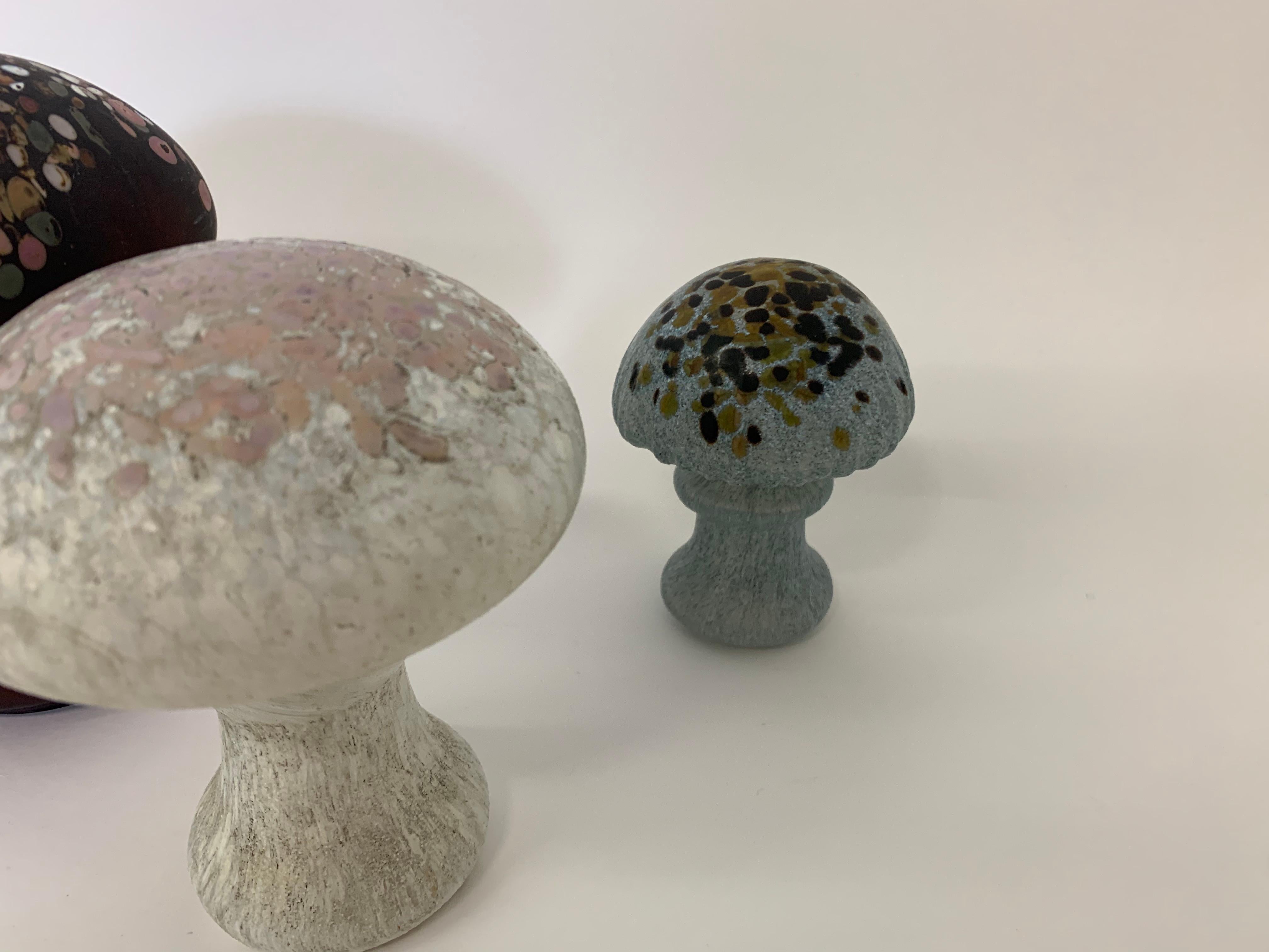 Set of Monica Backstrom for Kosta Boda Mushrooms, 1970’s For Sale 3