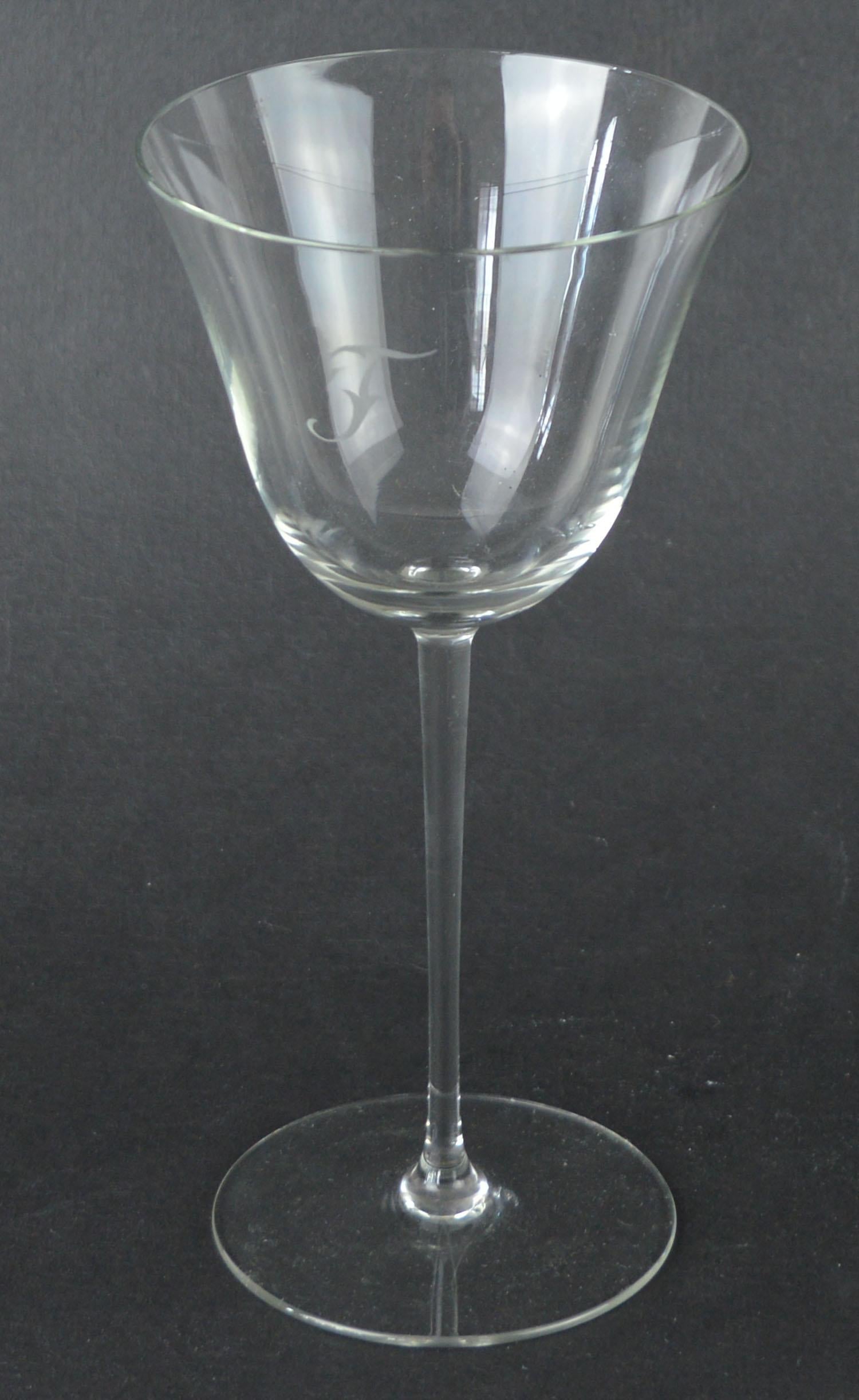 1920s drinking glasses