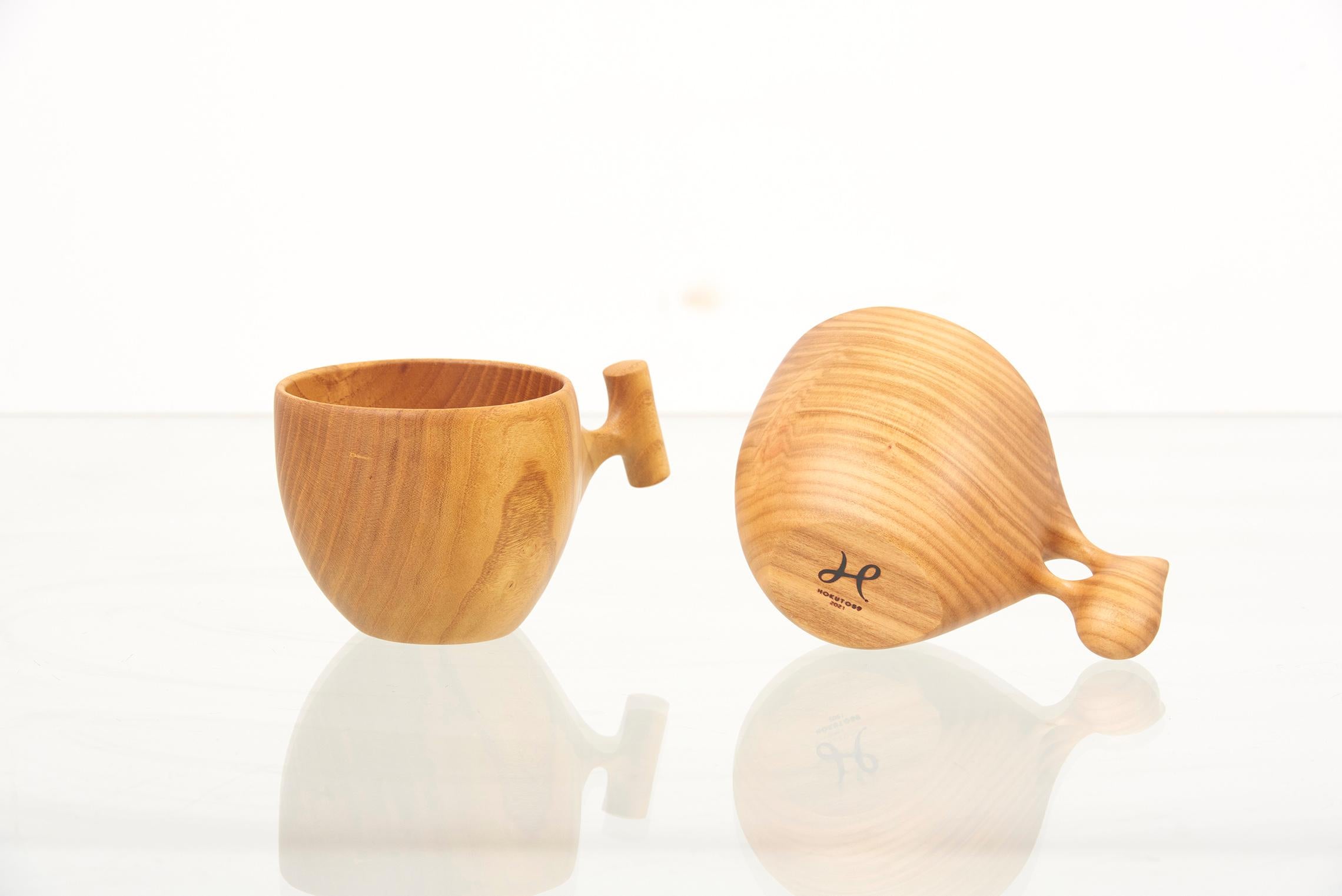 Set of Mugs, Coffee Scoop and Tong by Hokuto Sekine, Japan 2021 For Sale 3