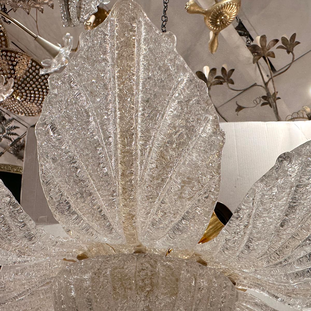 Metà XX secolo Set di lampade in vetro di Murano, vendute singolarmente in vendita