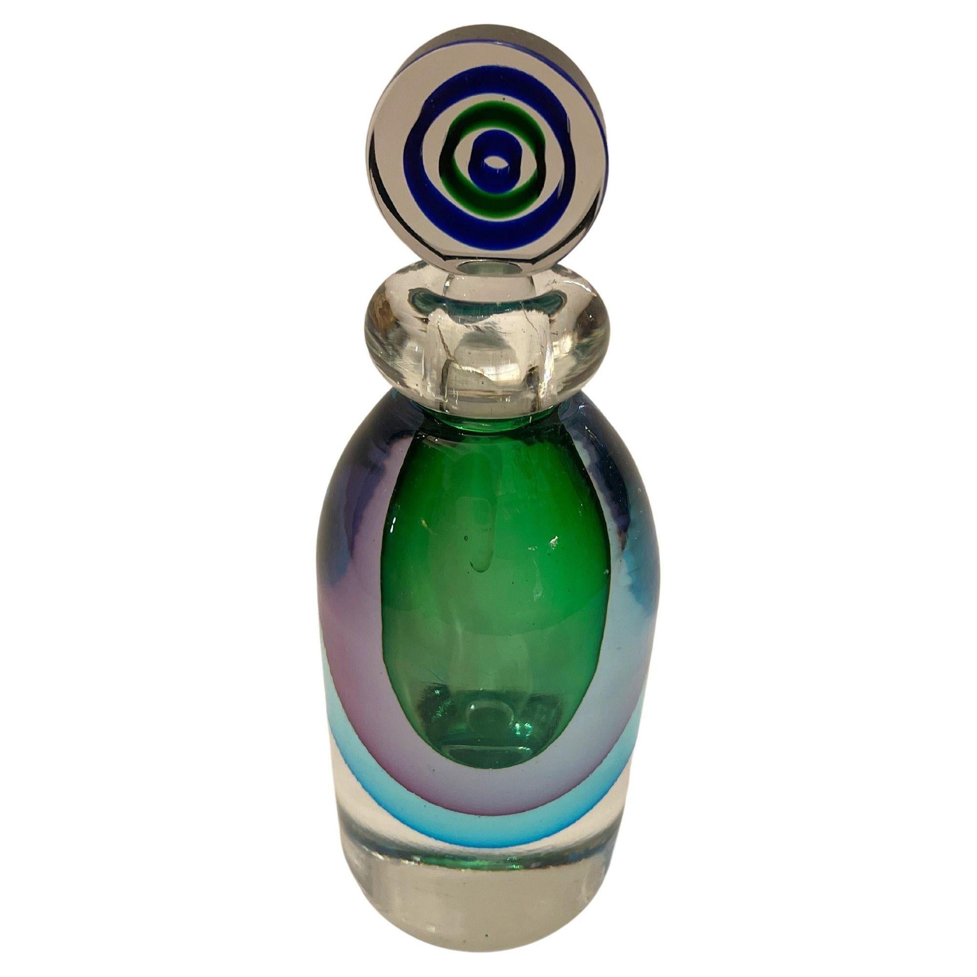 Set di bottiglie di profumo in vetro di Murano in vendita 4