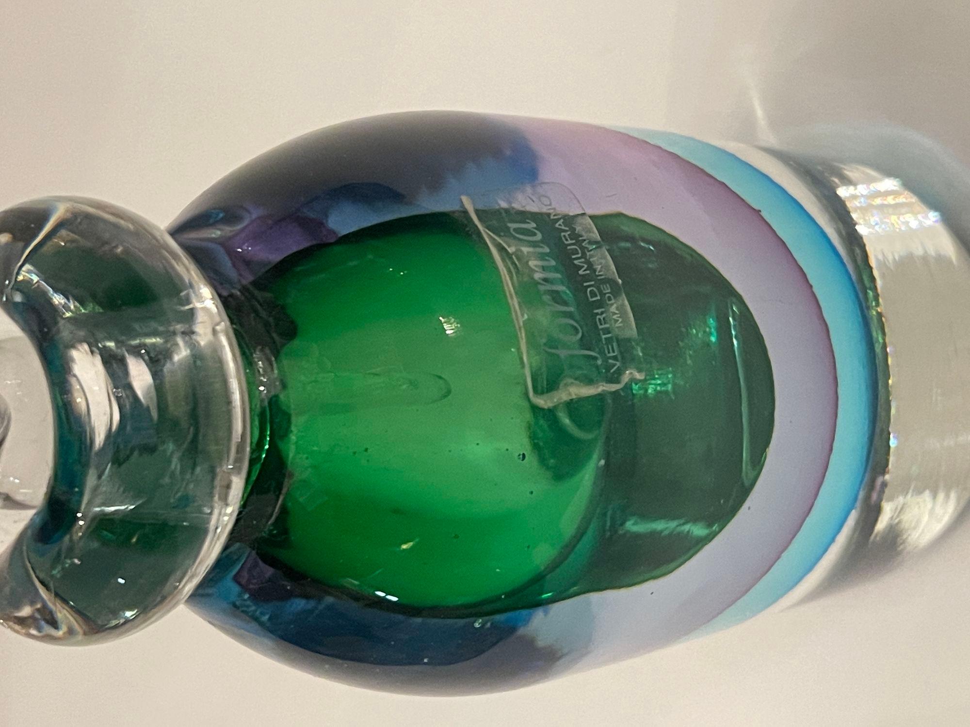 Set di bottiglie di profumo in vetro di Murano in vendita 5