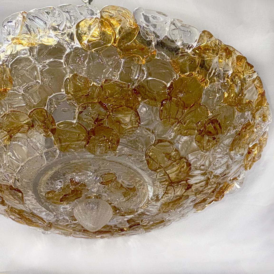italien Ensemble de luminaires de Murano, vendus individuellement en vente