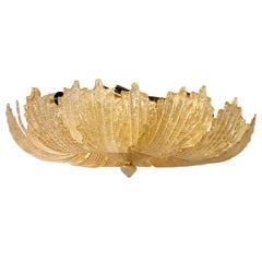 Set of Murano Semi-Flush Pendant Fixtures, Sold Individually