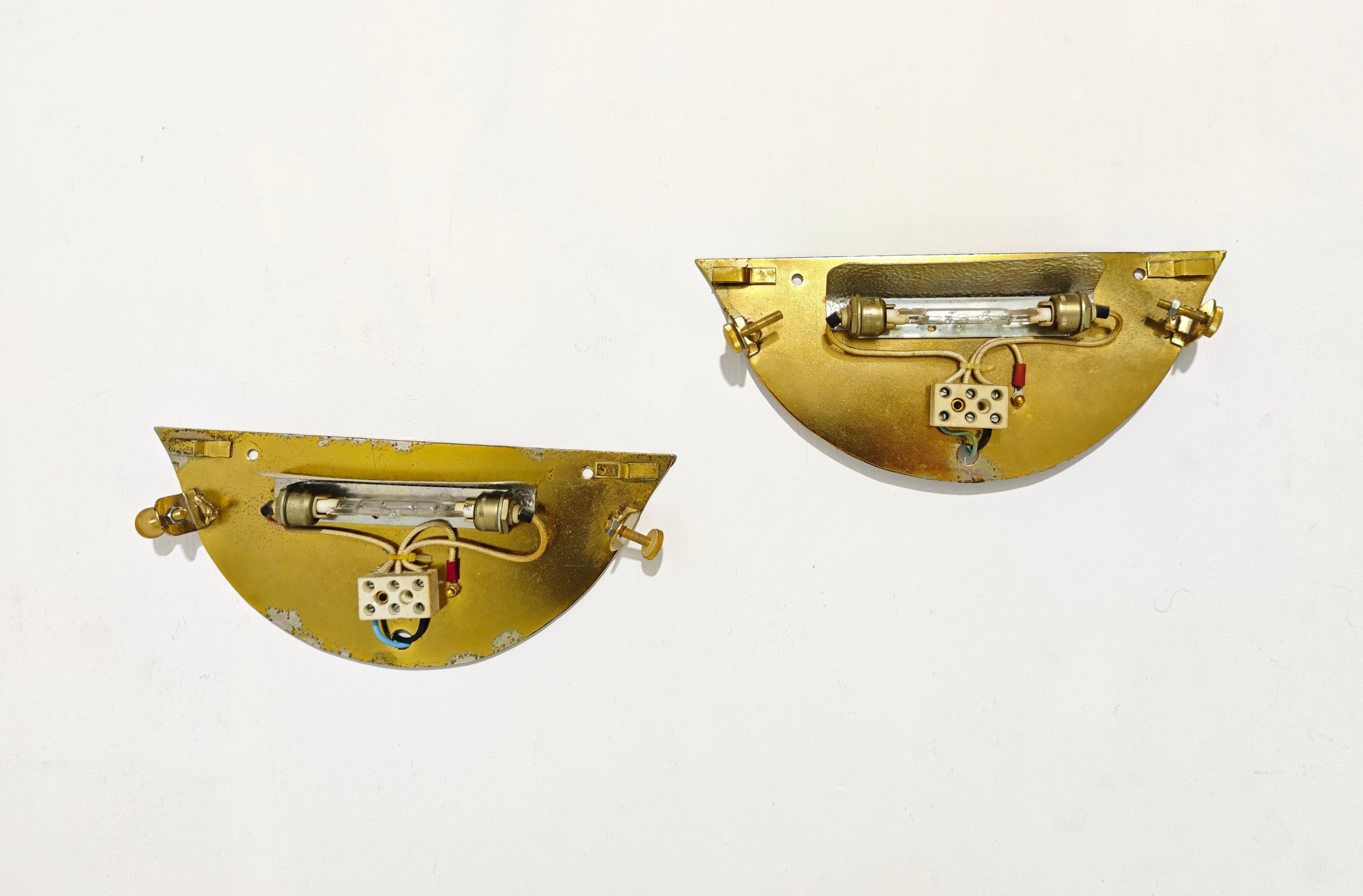 Ensemble de lampes murales de Murano par Barovier & Toso, Italie, années 70, mi-siècle moderne en vente 4