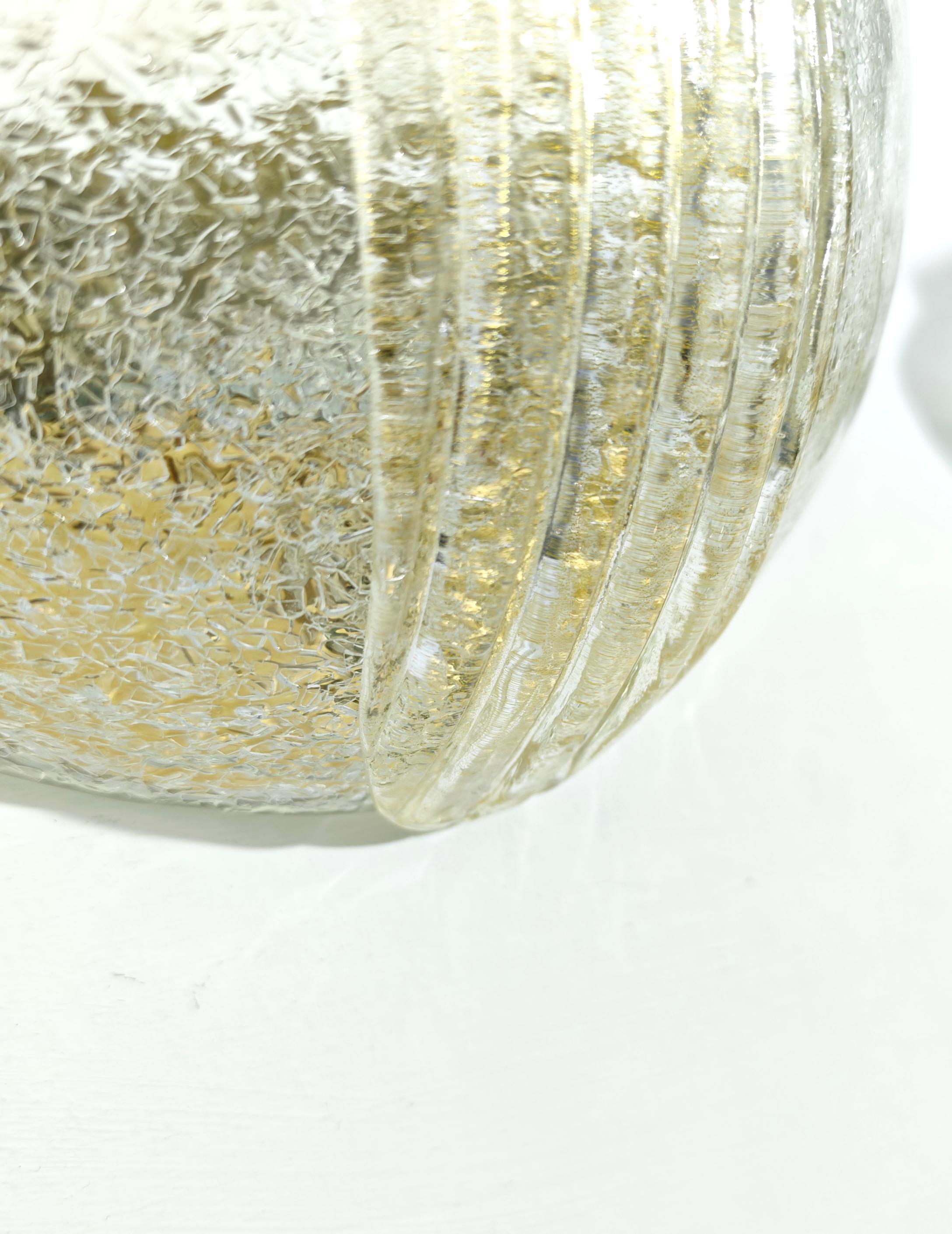 Ensemble de lampes murales de Murano par Barovier & Toso, Italie, années 70, mi-siècle moderne en vente 2