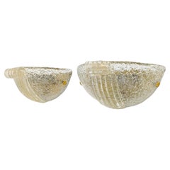 Set von Murano-Wandleuchten von Barovier & Toso, Italien, 70er Jahre, Mid-Century Modern