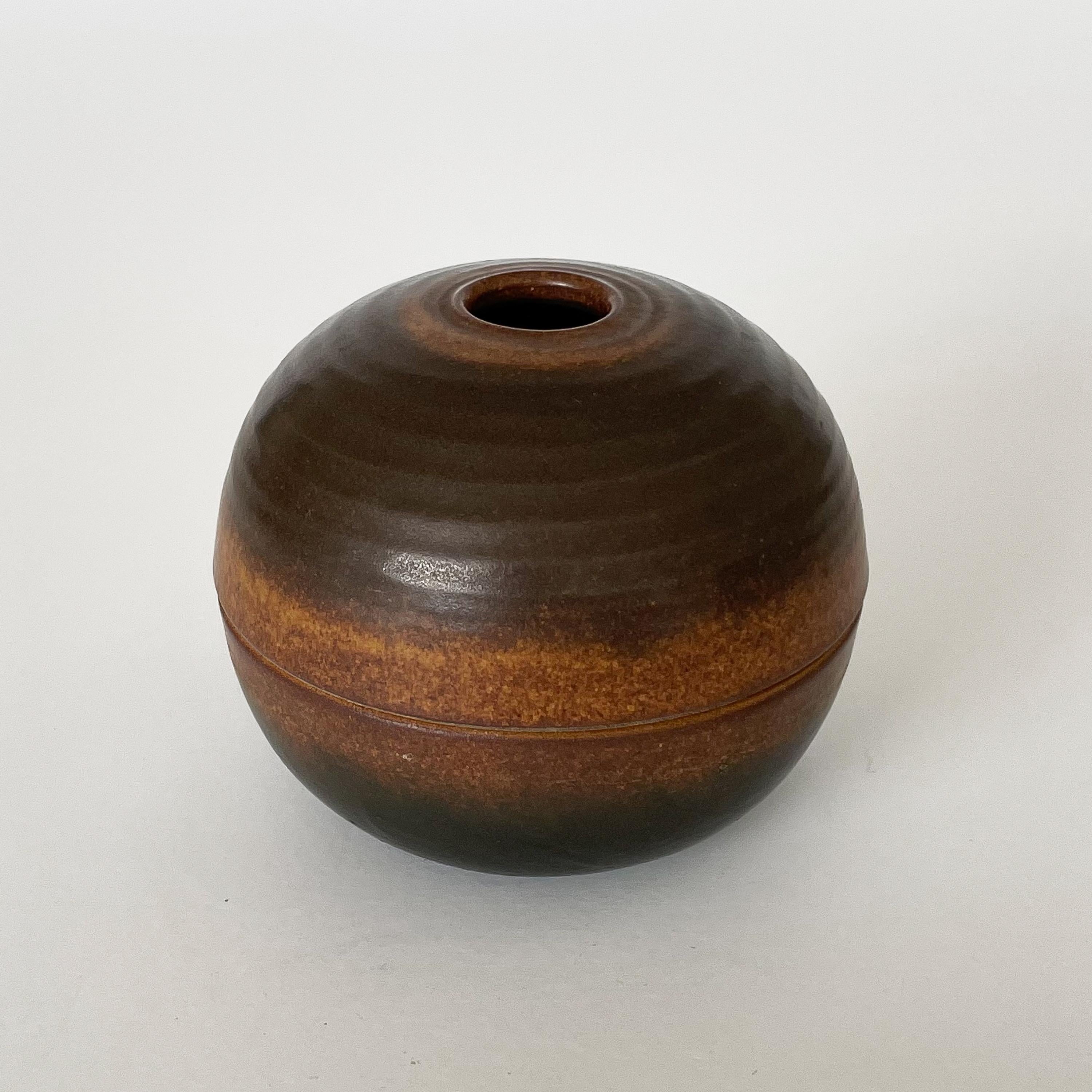 Set of Nanni Valentini Ceramic Sphere Boxes for Ceramica Arcore For Sale 2