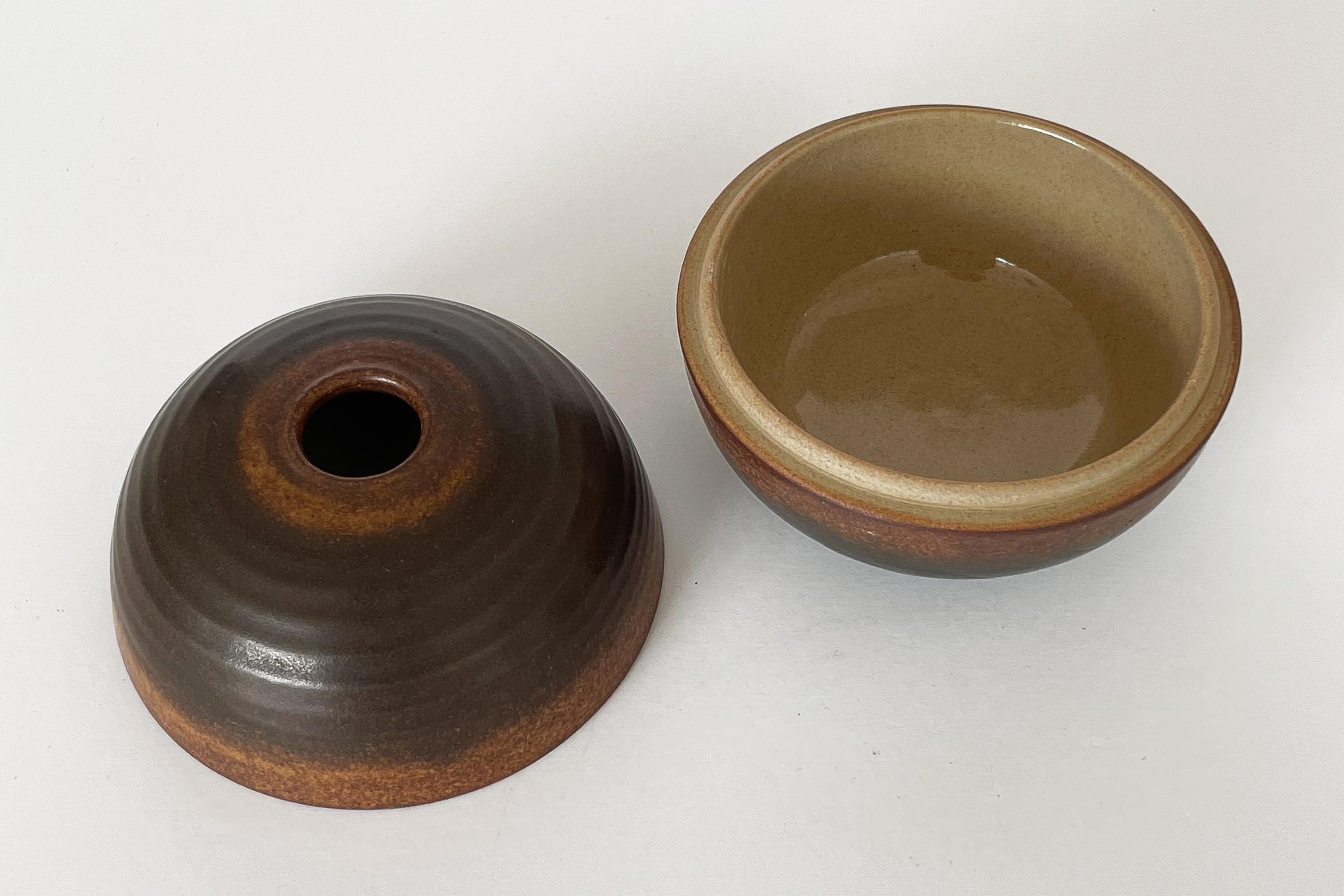 Set of Nanni Valentini Ceramic Sphere Boxes for Ceramica Arcore For Sale 6