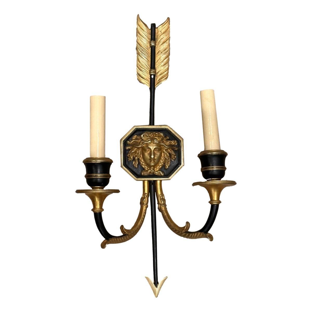 Inizio XX secolo Set di applique in stile neoclassico, vendute a coppia in vendita