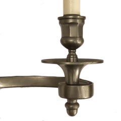 Set of Neoclassic Style Silver Sconces, Sold Per Pair