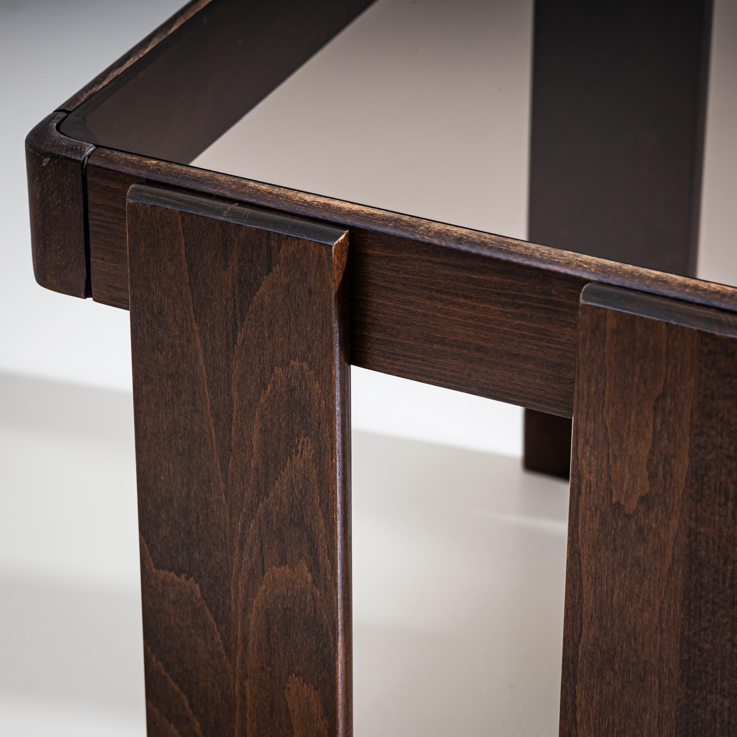 Set of Nesting Tables, Attributed to Gianfranco Frattini, Italy For Sale 3
