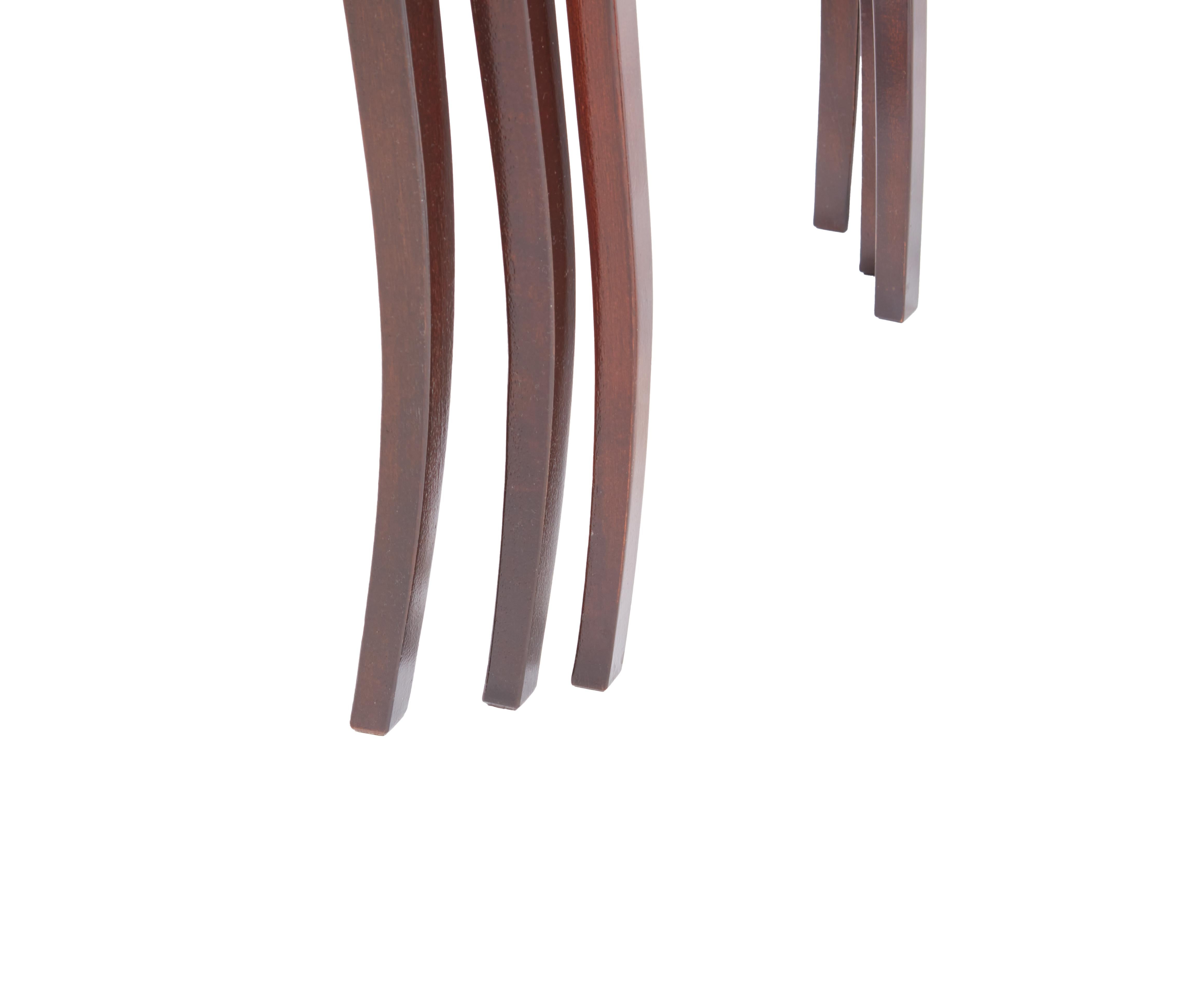 Juego de mesas nido, de Barbara Barry para Baker Madera en venta