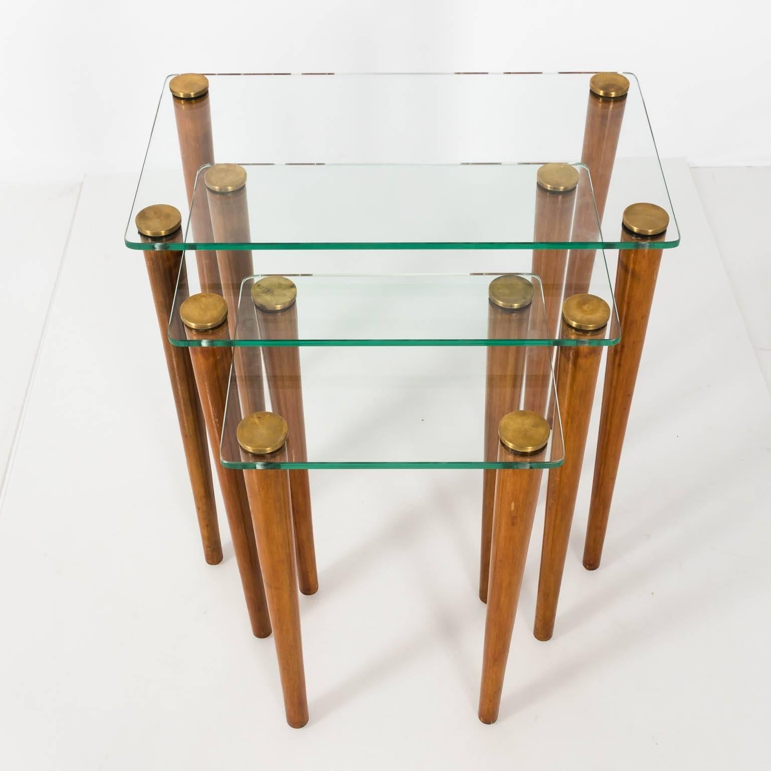 Set of Nesting Tables by Gilbert Rohde In Good Condition In Stamford, CT