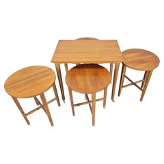 Set of Nesting Tables, Designed by Poul Hundevad, Denmark, 1960s