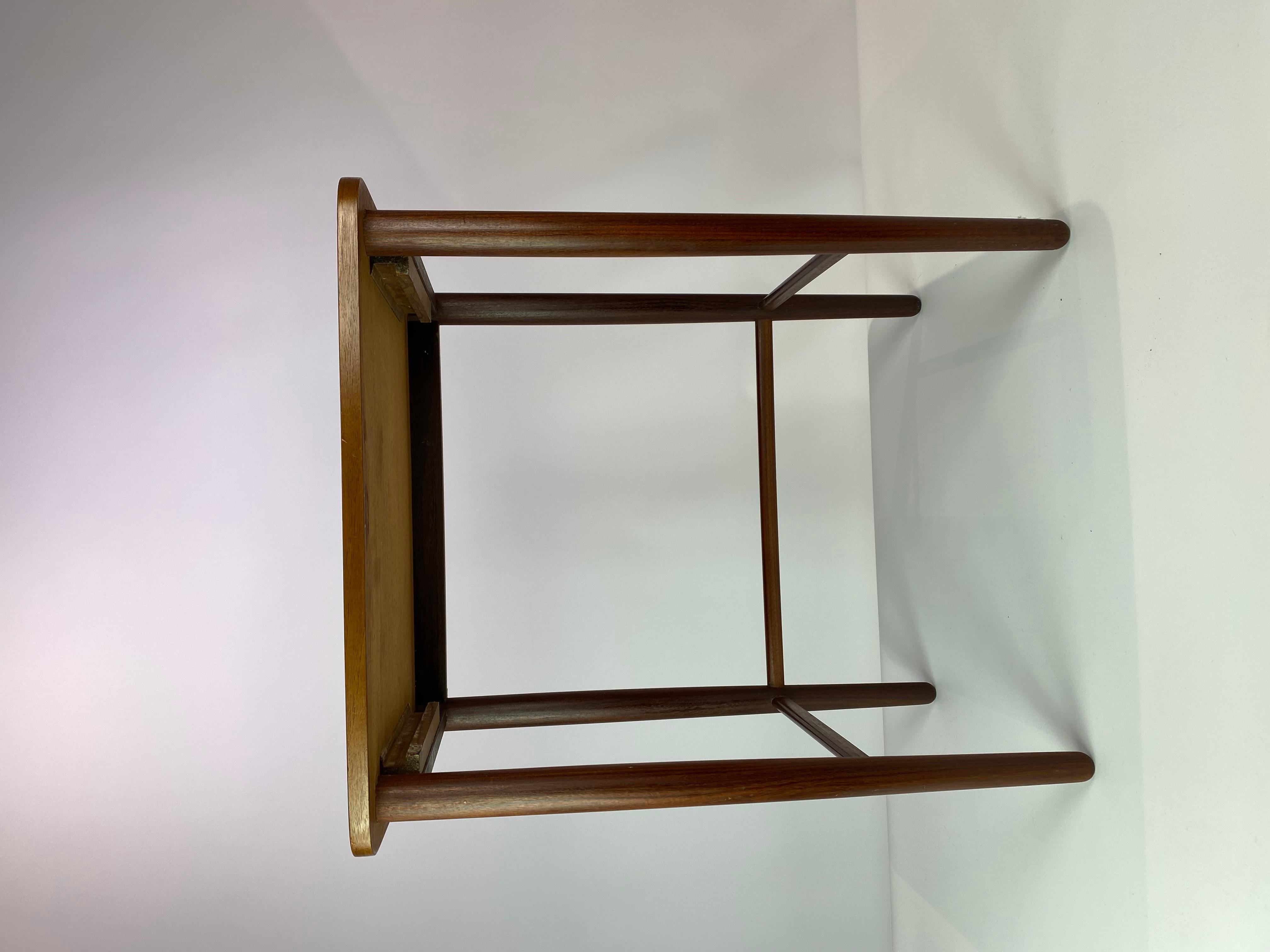 Set of Nesting Tables in Teak of Danish Design from the 1960s In Good Condition For Sale In Lejre, DK