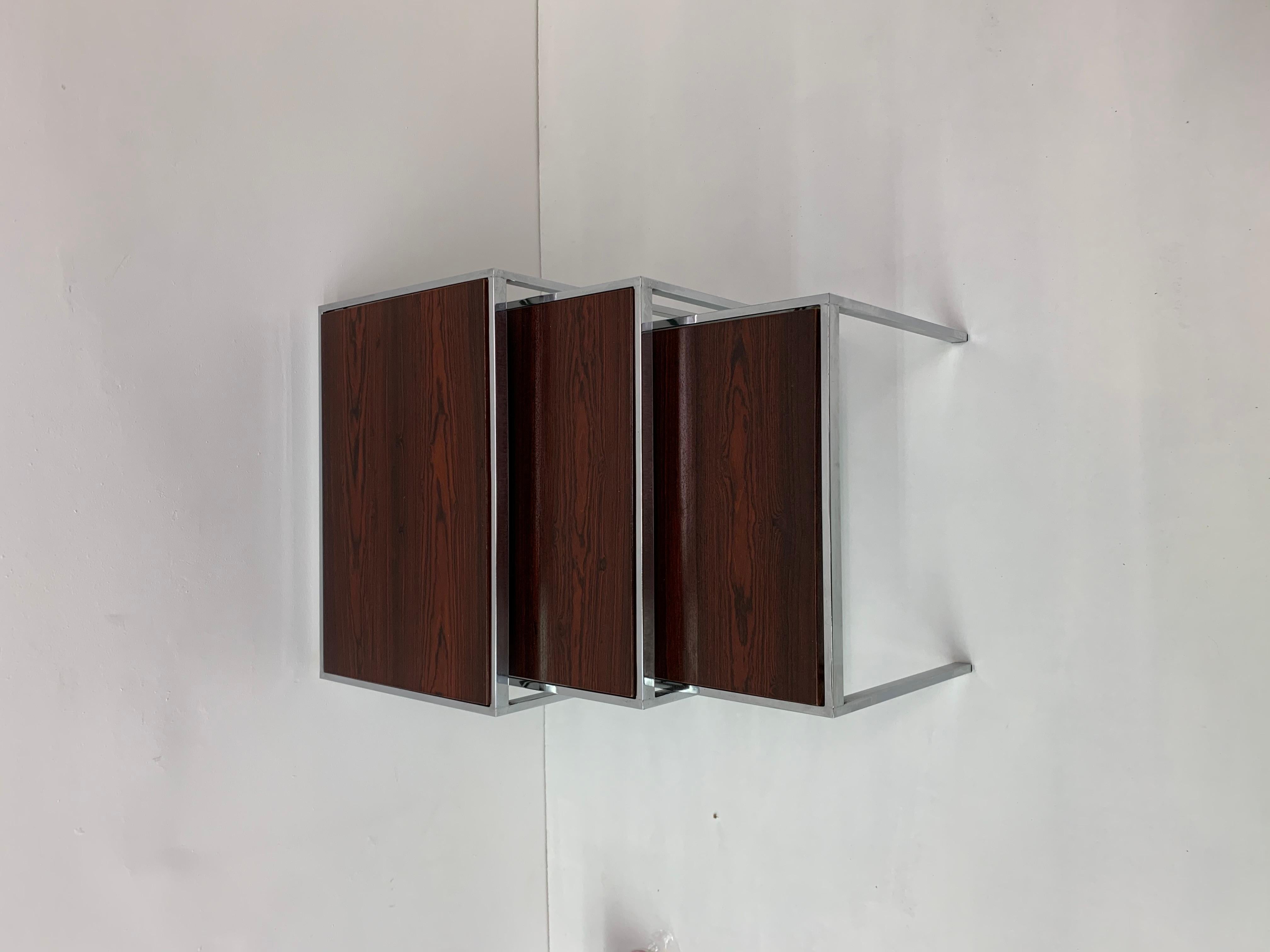 Ensemble de tables gigognes à plateau réversible par Cees Braakman pour Pastoe, années 1970 Bon état - En vente à Delft, NL