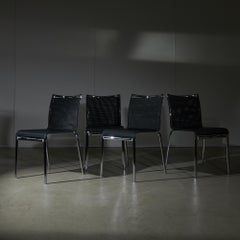 Set of ‘Net’ Chairs by Daniele Molteni for Bontempi, Italy, 1998