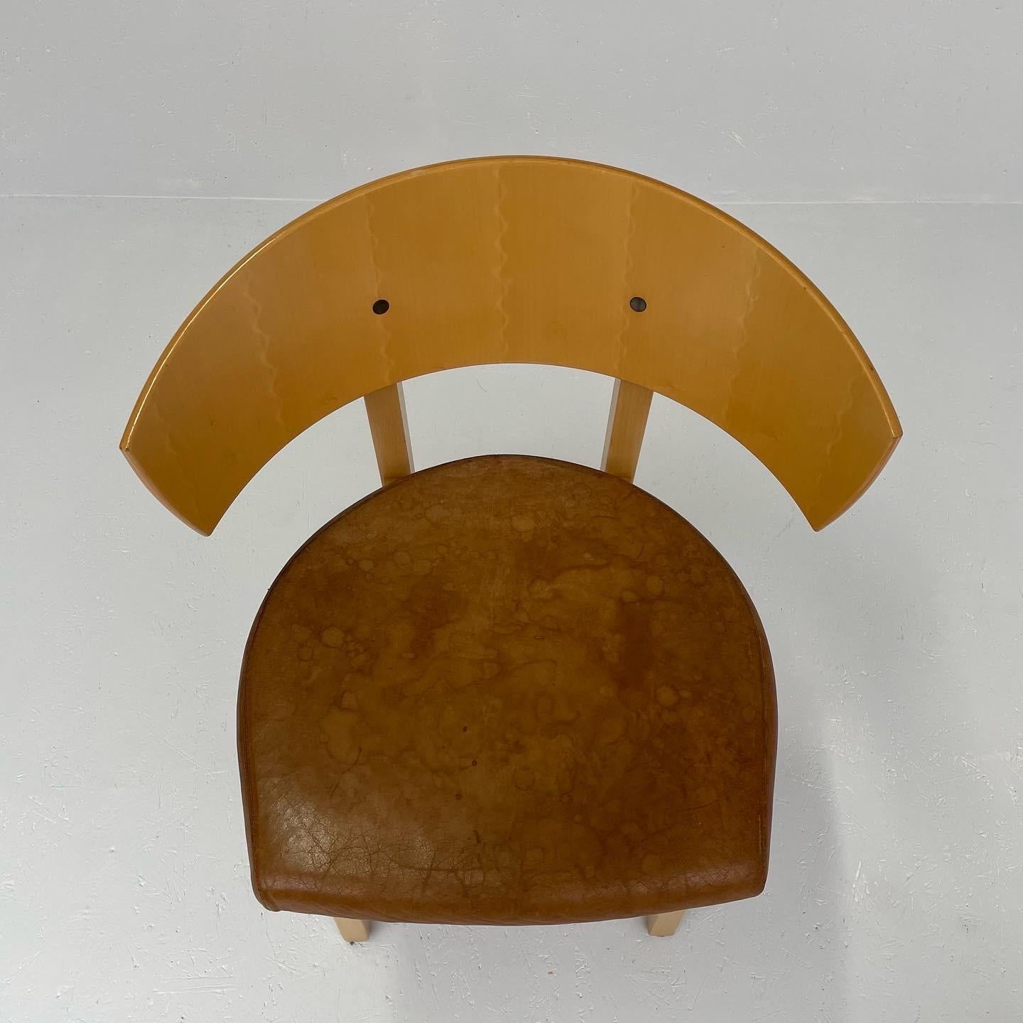 Wood Set of Niels Gammelgaard chairs for Ikea