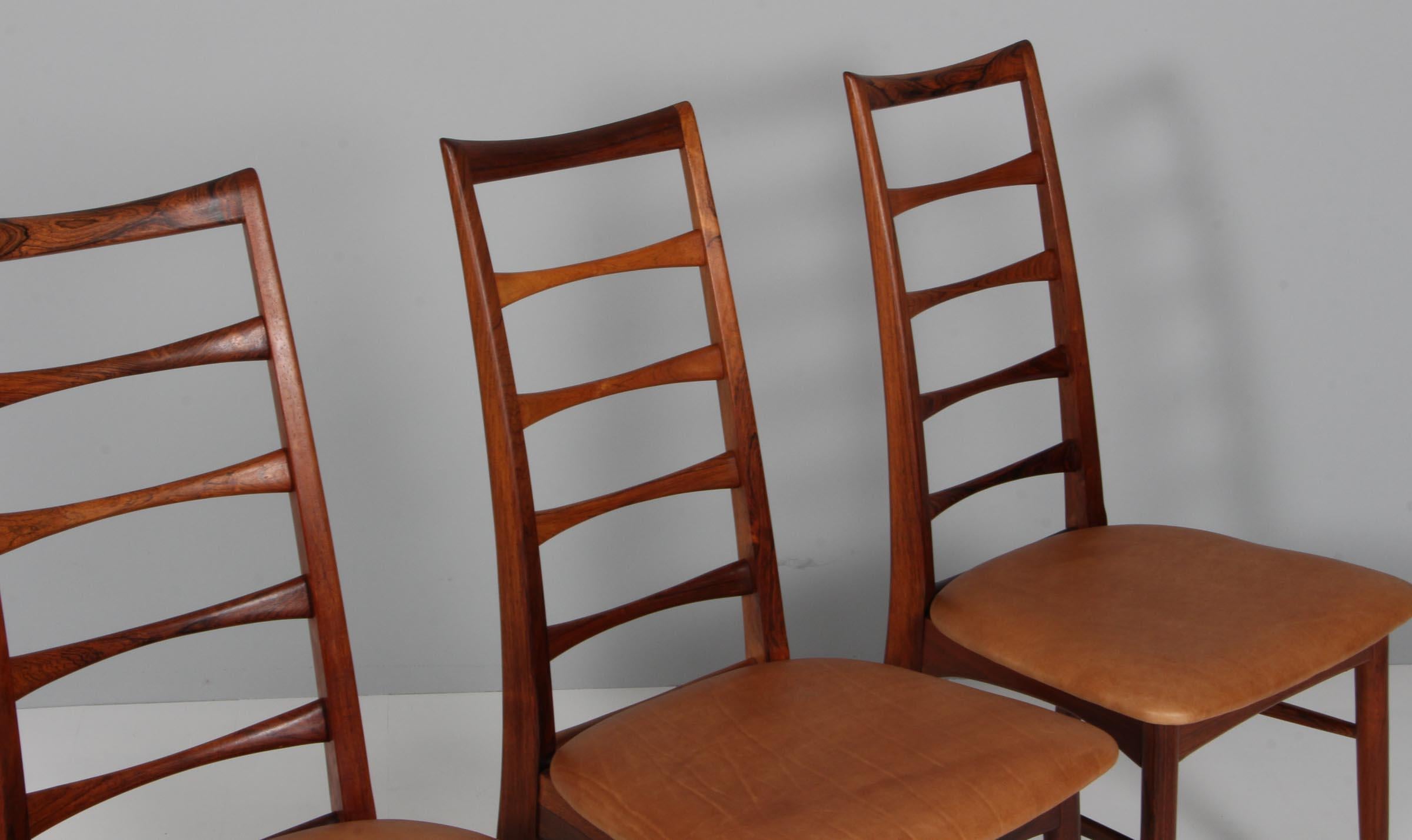 Scandinavo moderno Set di sedie da pranzo Niels Koefoed, modello 