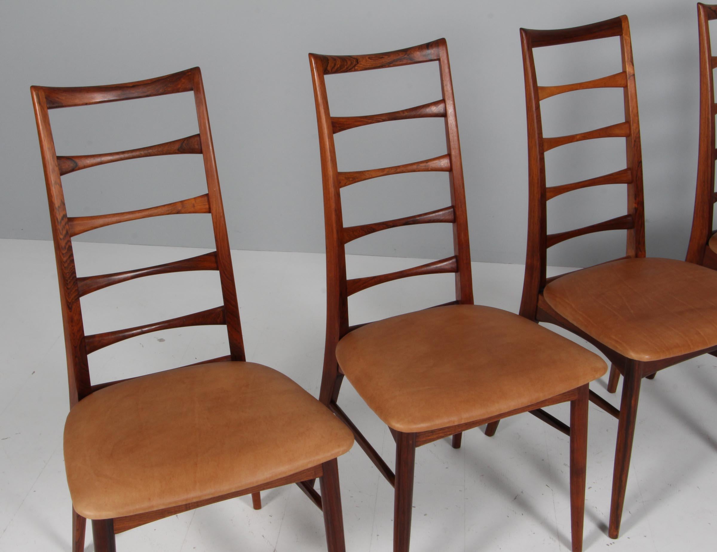 Danese Set di sedie da pranzo Niels Koefoed, modello 