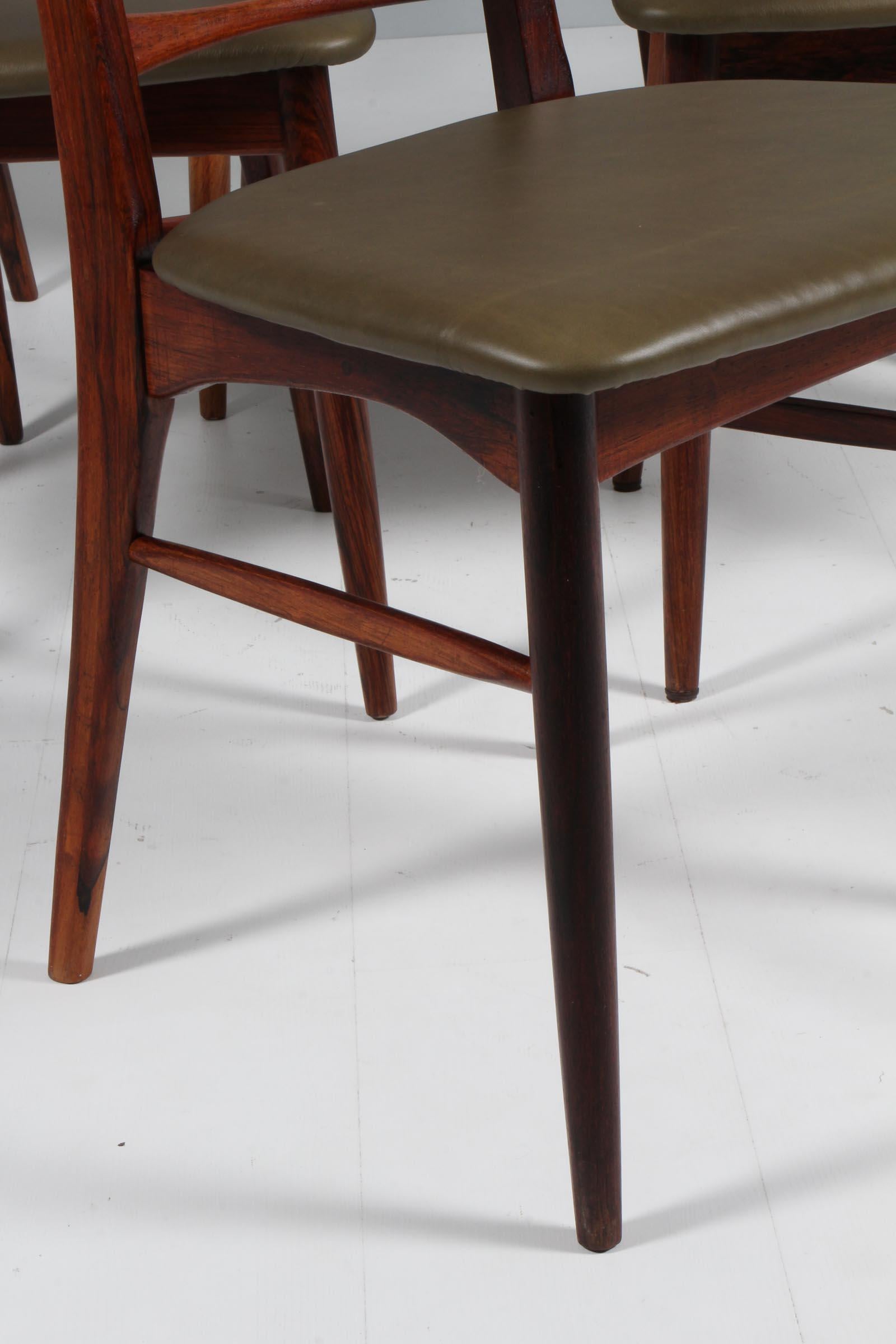Set of Niels Koefoed Dining Chairs, Model 
