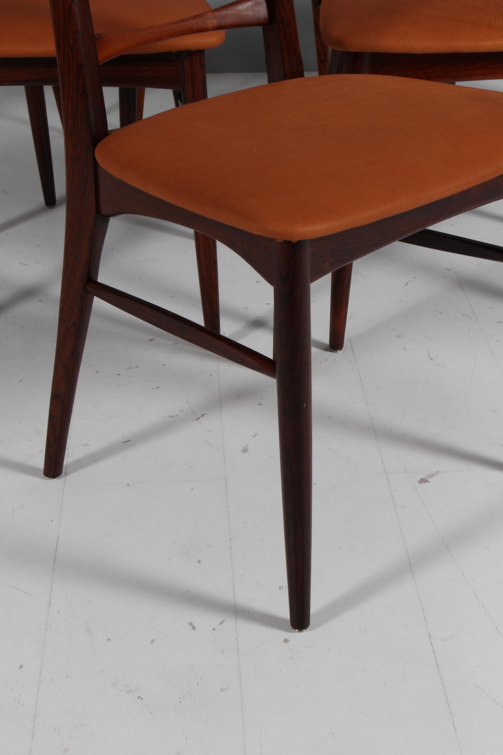 Set of Niels Koefoed Dining Chairs, Model 