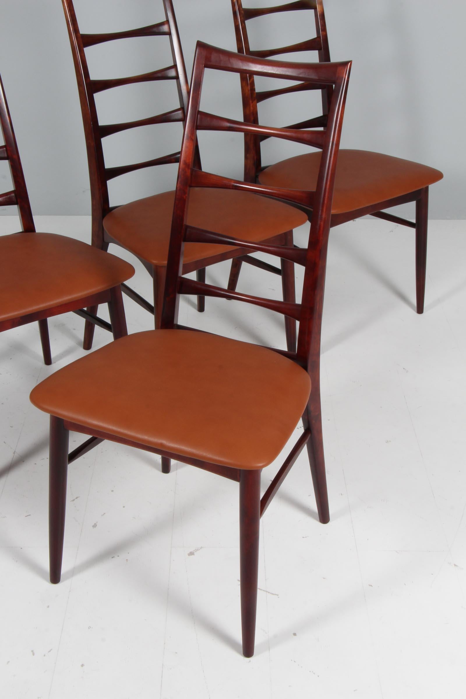 Set of Niels Koefoed Dining Chairs, Model 