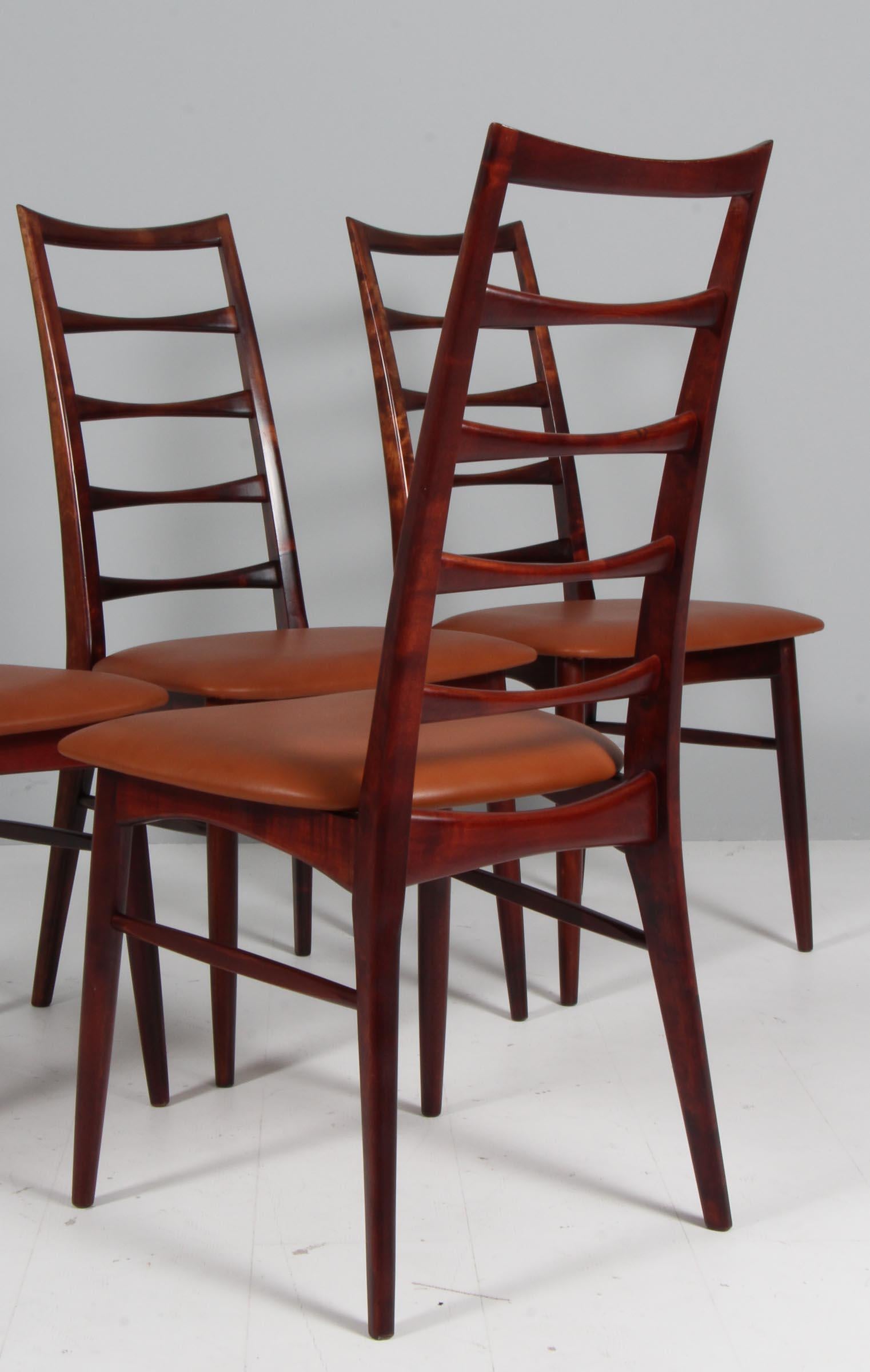 Mid-20th Century Set of Niels Koefoed Dining Chairs, Model 