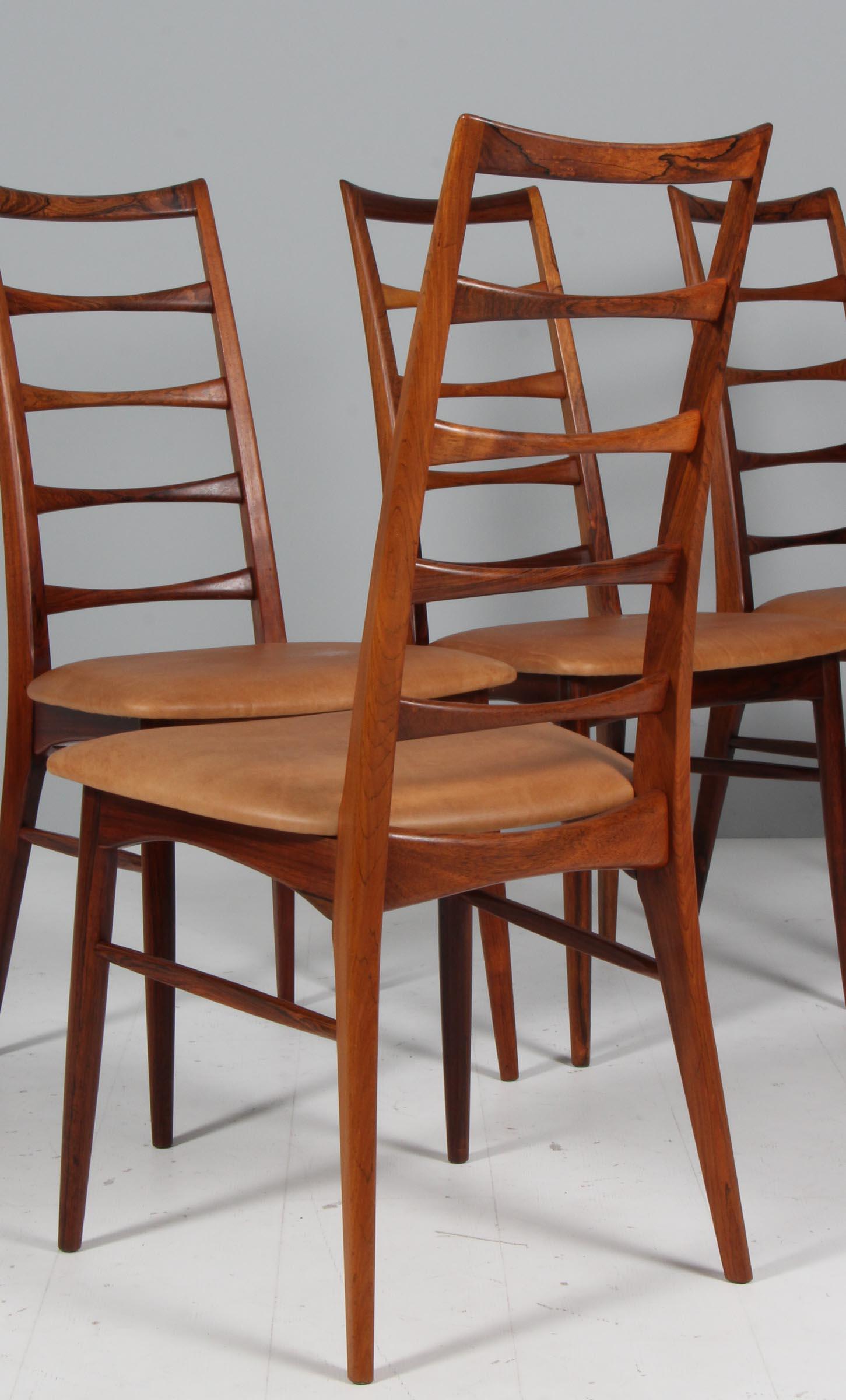 Set di sedie da pranzo Niels Koefoed, modello 