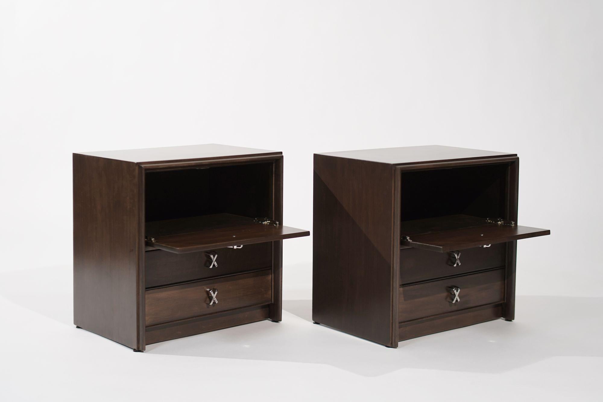 20th Century Set of Nightstands by Paul Frankl, C. 1950s For Sale