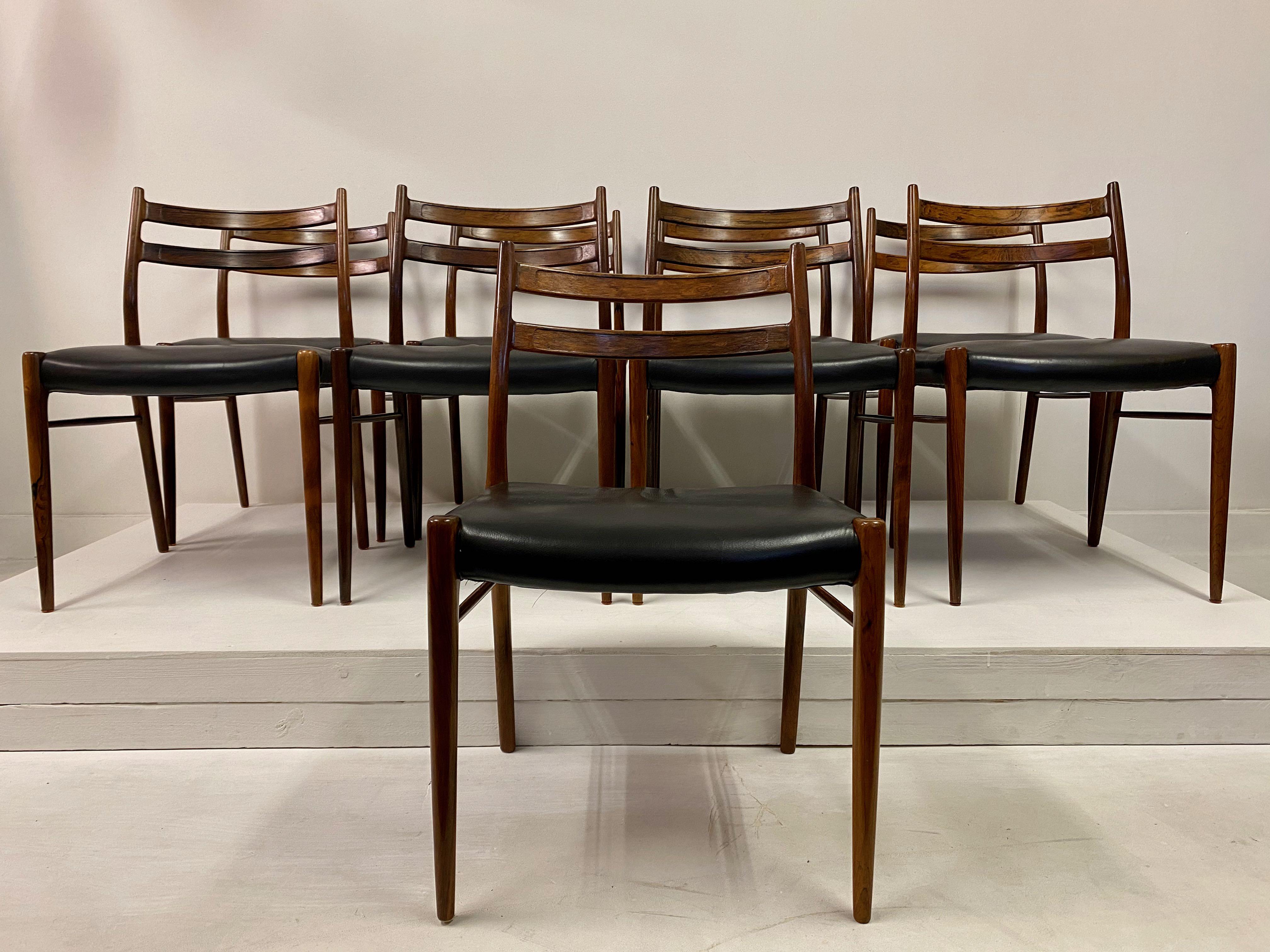 1960s Danish Rosewood Dining Chairs, Danish Rosewood Dining Chairs Uk
