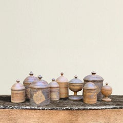 Set of Nine 19th Century Afghani Spice Boxes