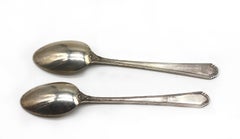 Set of Nine American Sterling Silver Demi-Tasse Spoons