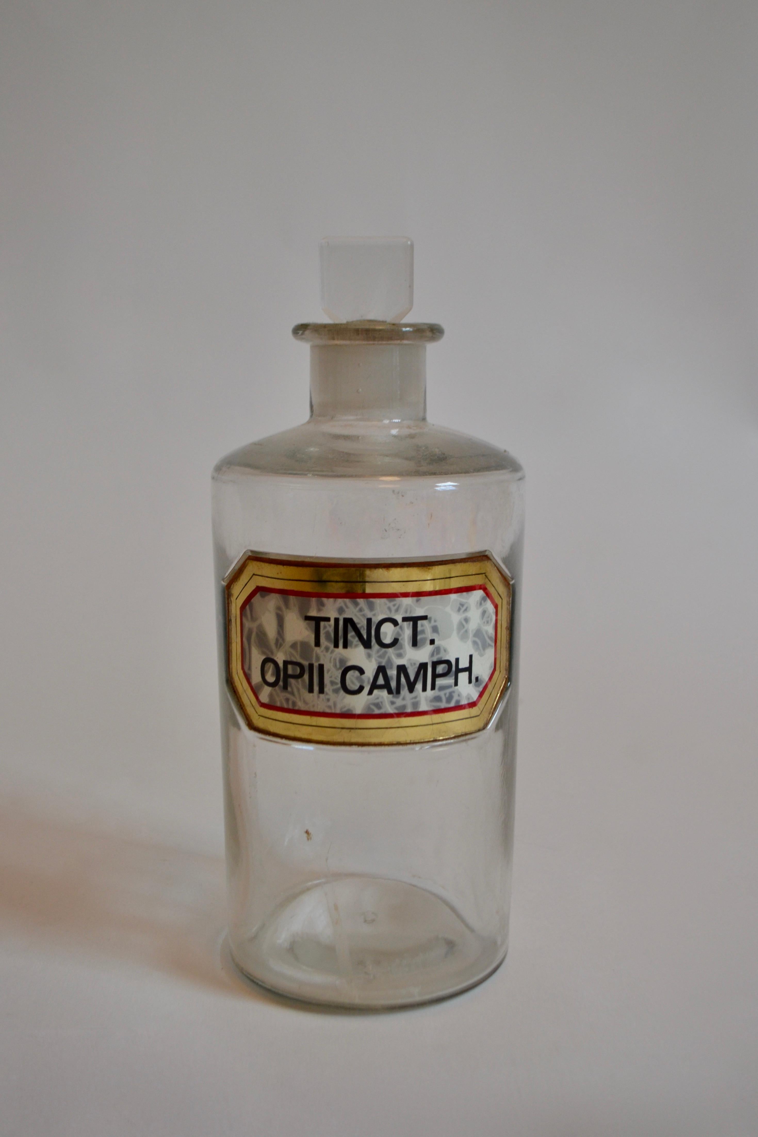 victorian medicine bottle