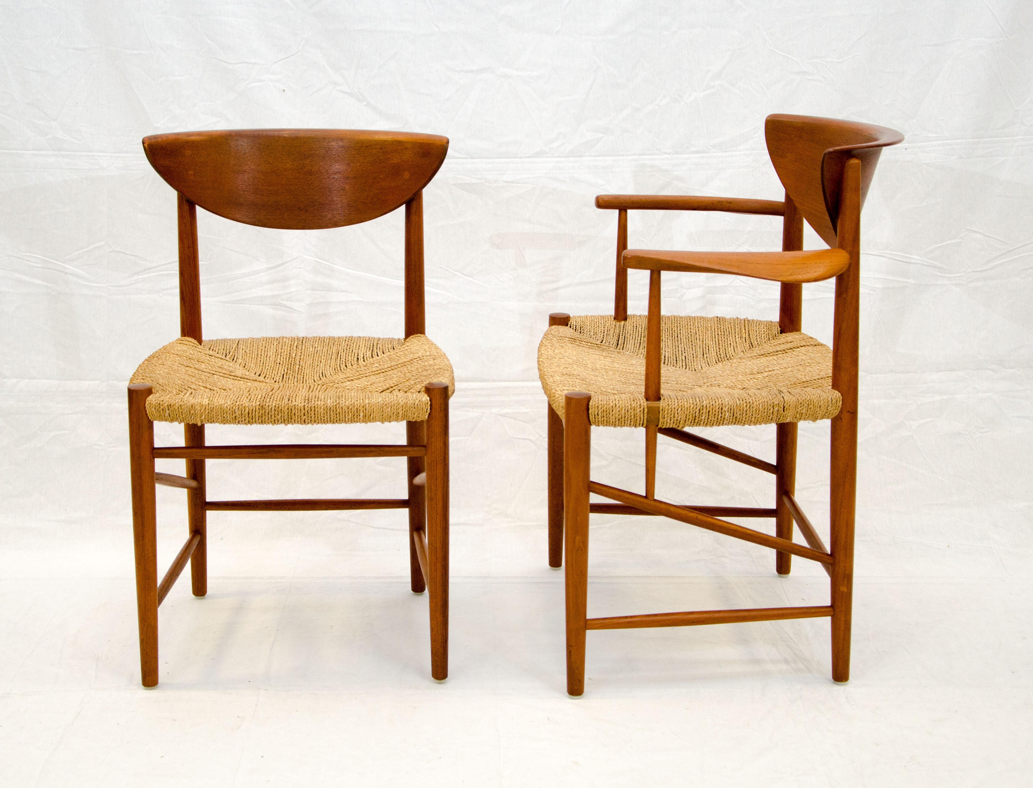peter hvidt dining chairs
