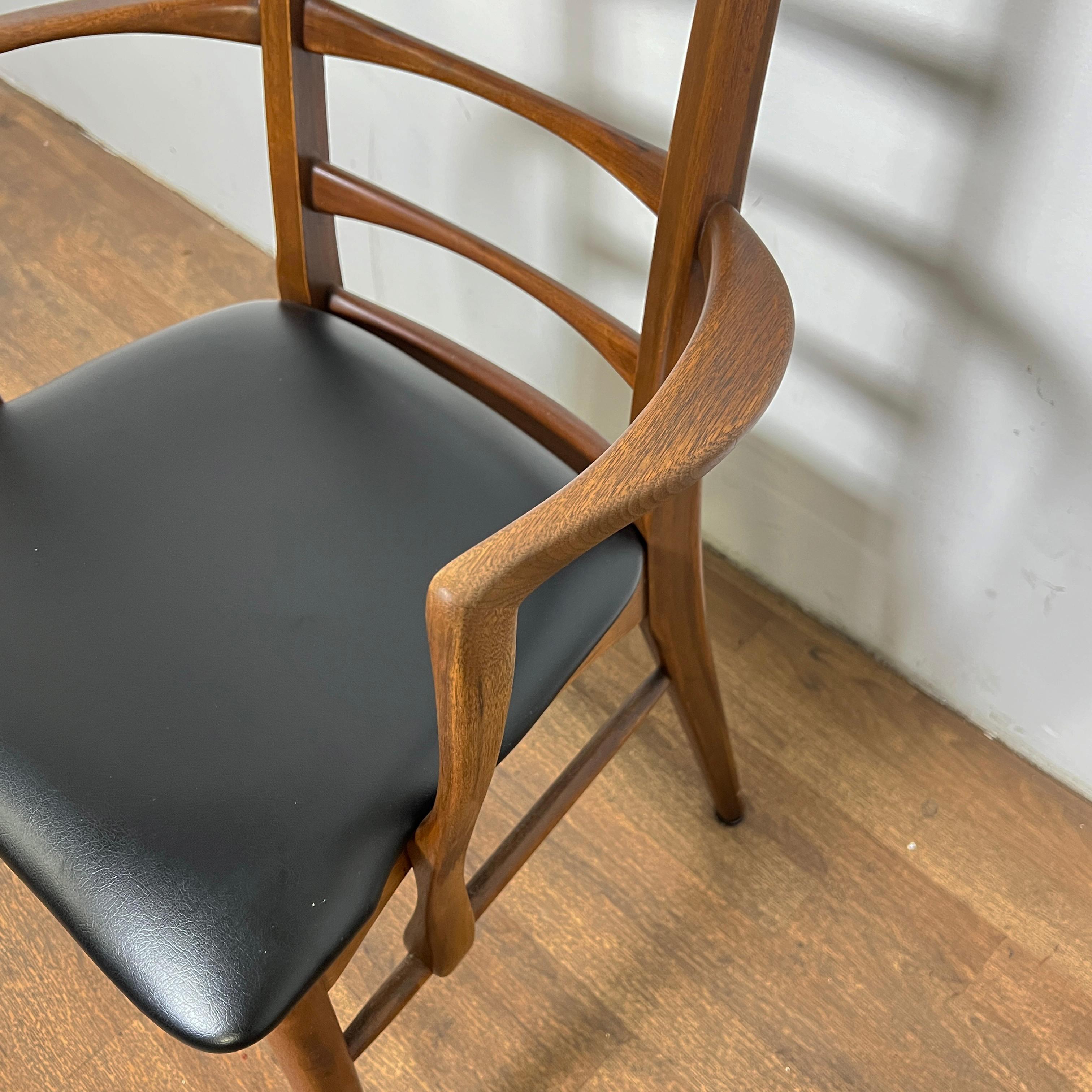 Scandinavian Modern Set of Nine Danish Teak 