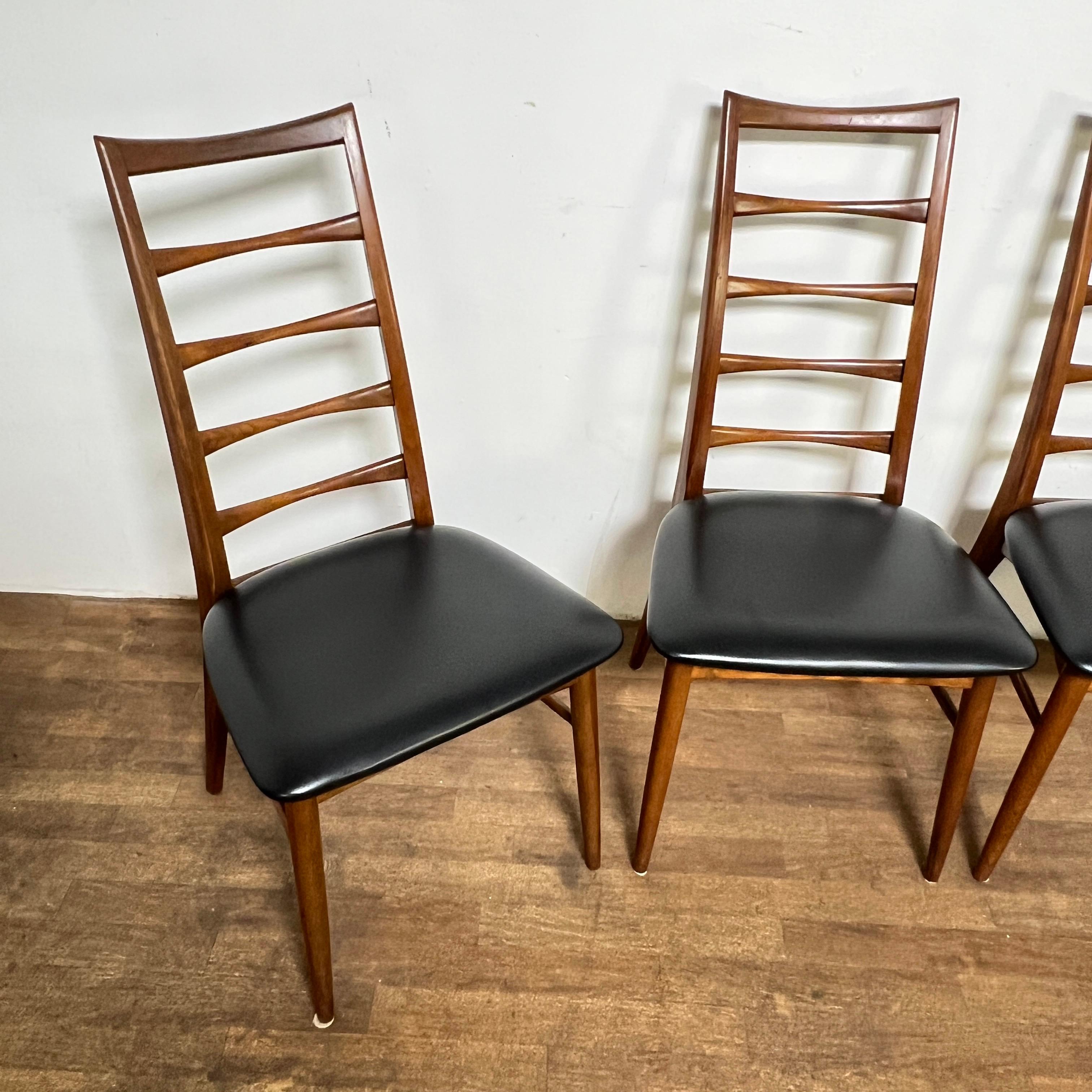 Upholstery Set of Nine Danish Teak 
